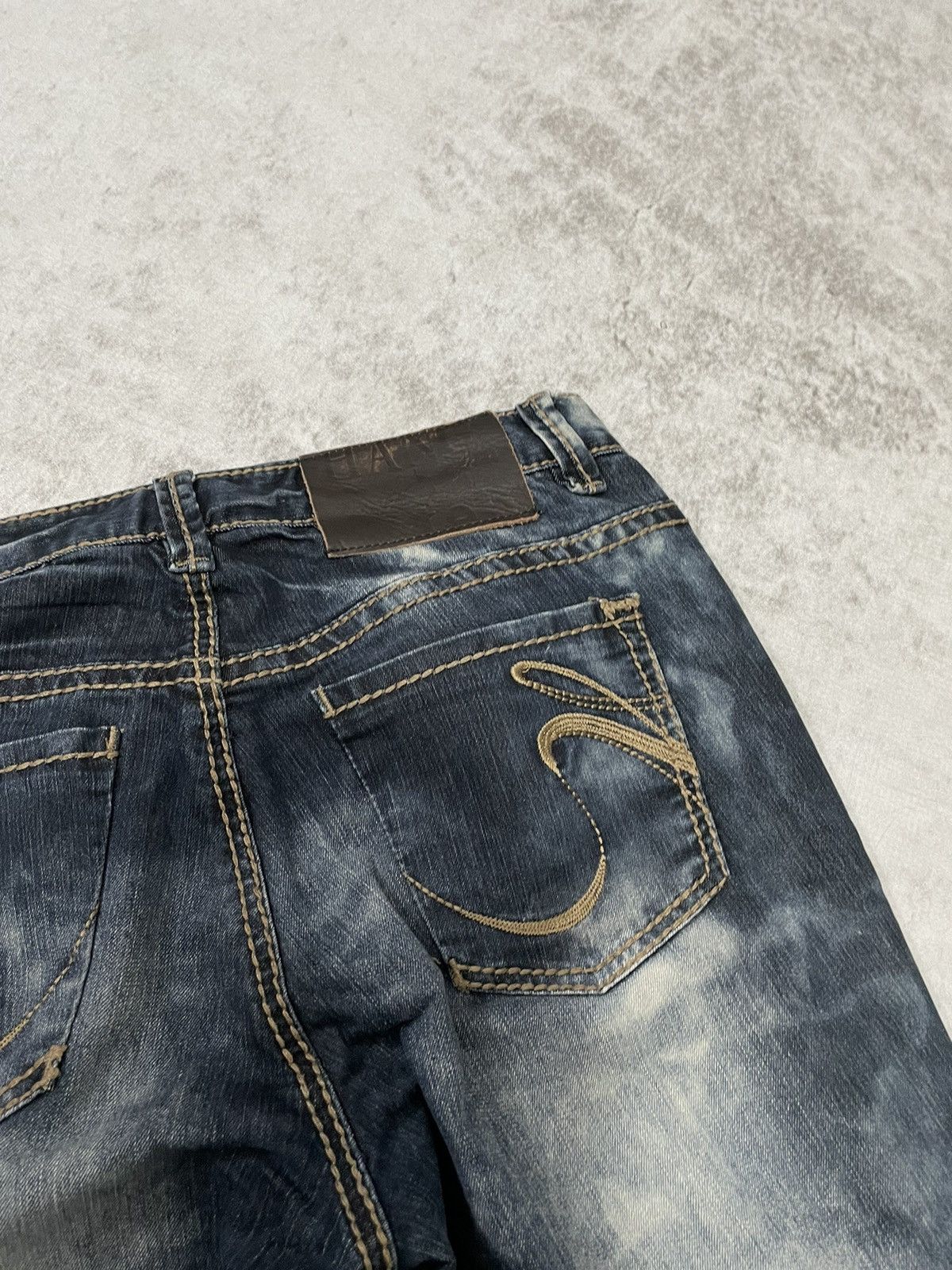 Hysteric Glamour × If Six Was Nine × Le Grande Bleu (L.G.B.) 2000s hangten japan bootcut acid wash denim Y2k style Size US 30 / EU 46 - 8 Thumbnail