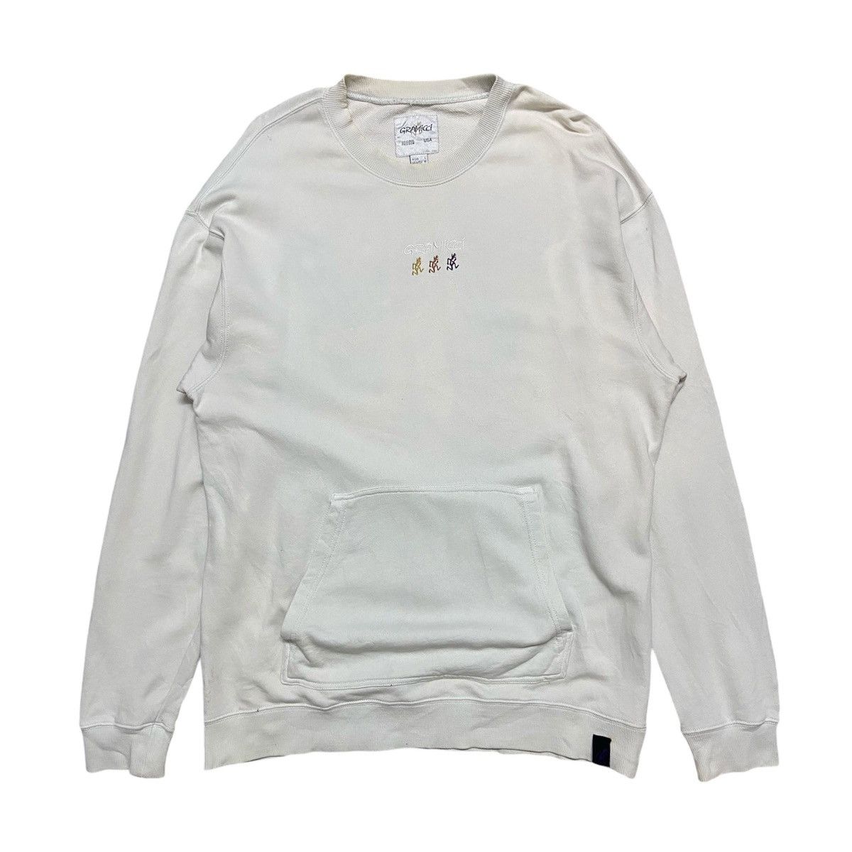 Gramicci Gramicci Embroidered Center Logo Crewneck Size US M / EU 48-50 / 2 - 1 Thumbnail