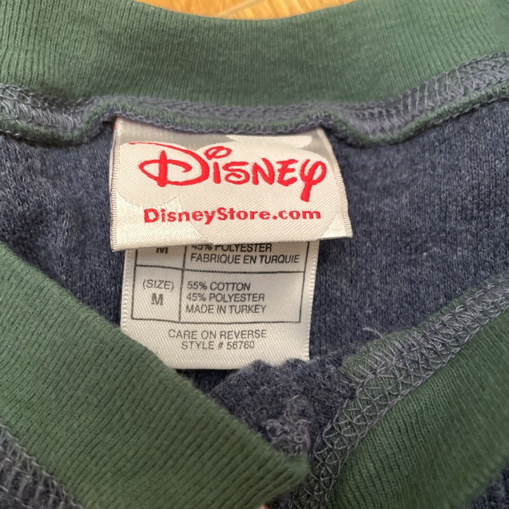 Disney Disney Disney Store Goofy Thermal Henley Mens Med Blue Waffle Knit Embroidered Fun Dad Shirt Size US M / EU 48-50 / 2 - 5 Thumbnail