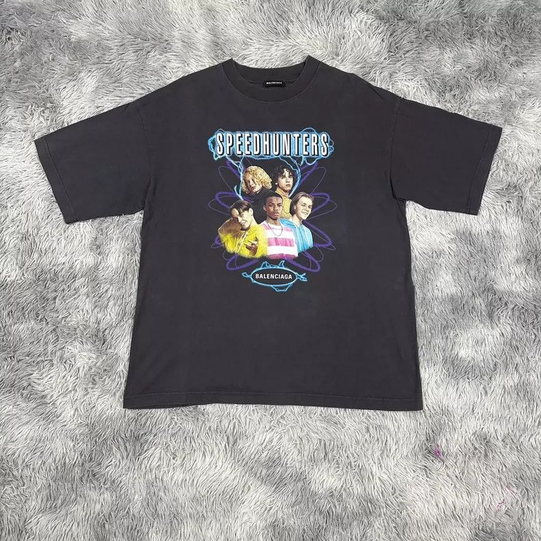 Balenciaga Balenciaga Music Mina series vintage portrait T