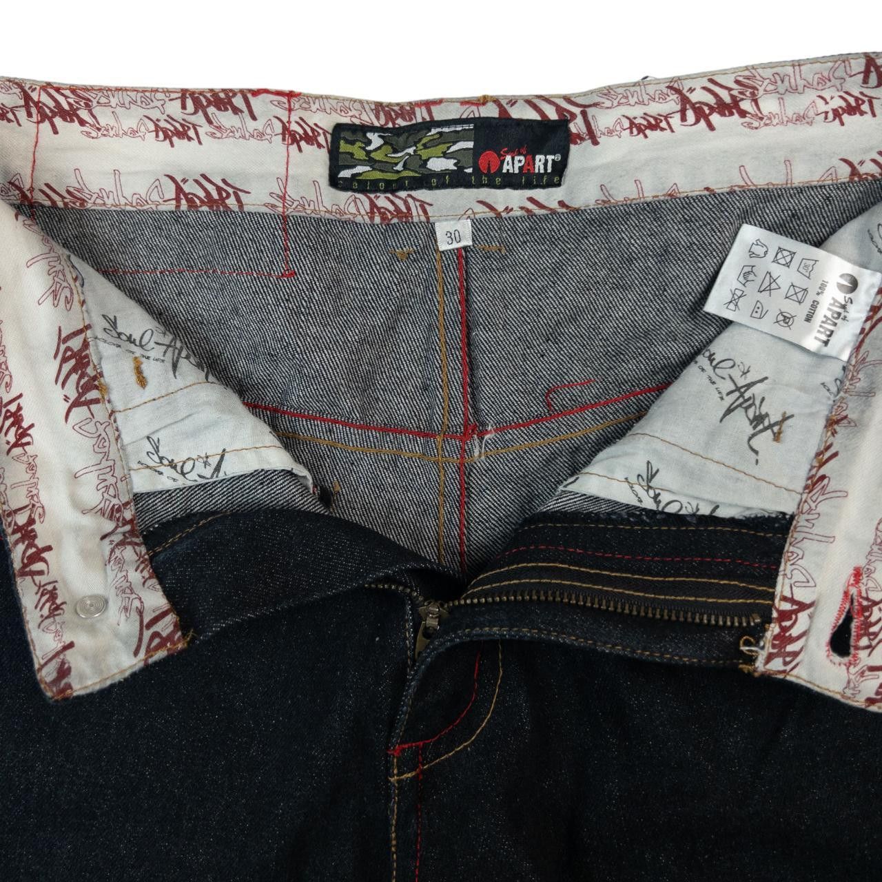 Other Vintage Dragon Japanese Embroidered Jeans Size W30 Size US 30 / EU 46 - 5 Thumbnail