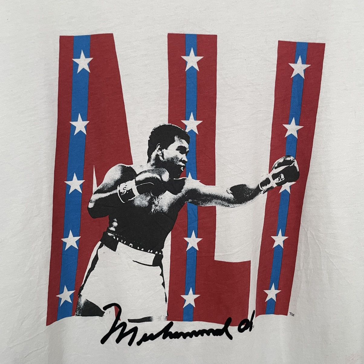 Sports Specialties × Uniqlo Muhammad Ali Legendary Boxer Boxing T Shirt Size US XL / EU 56 / 4 - 2 Thumbnail