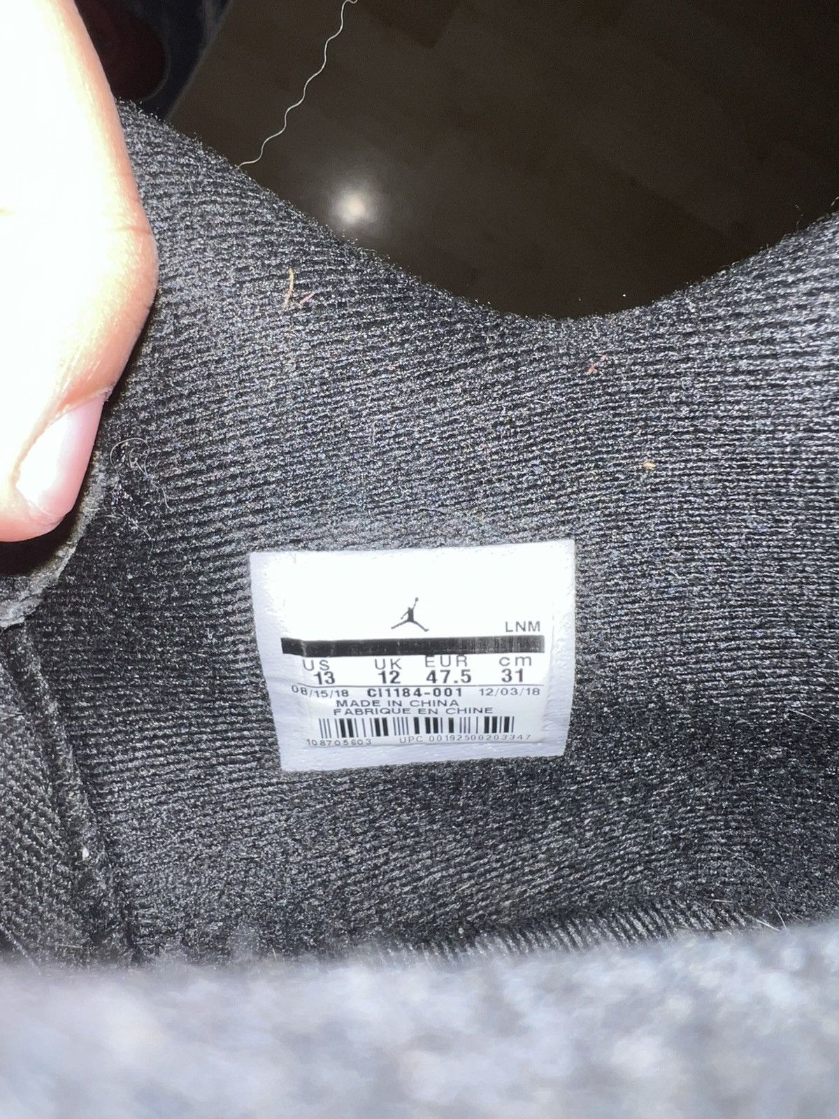 Jordan Brand Jordan 4 Black Laser Size 13 Size US 13 / EU 46 - 6 Thumbnail