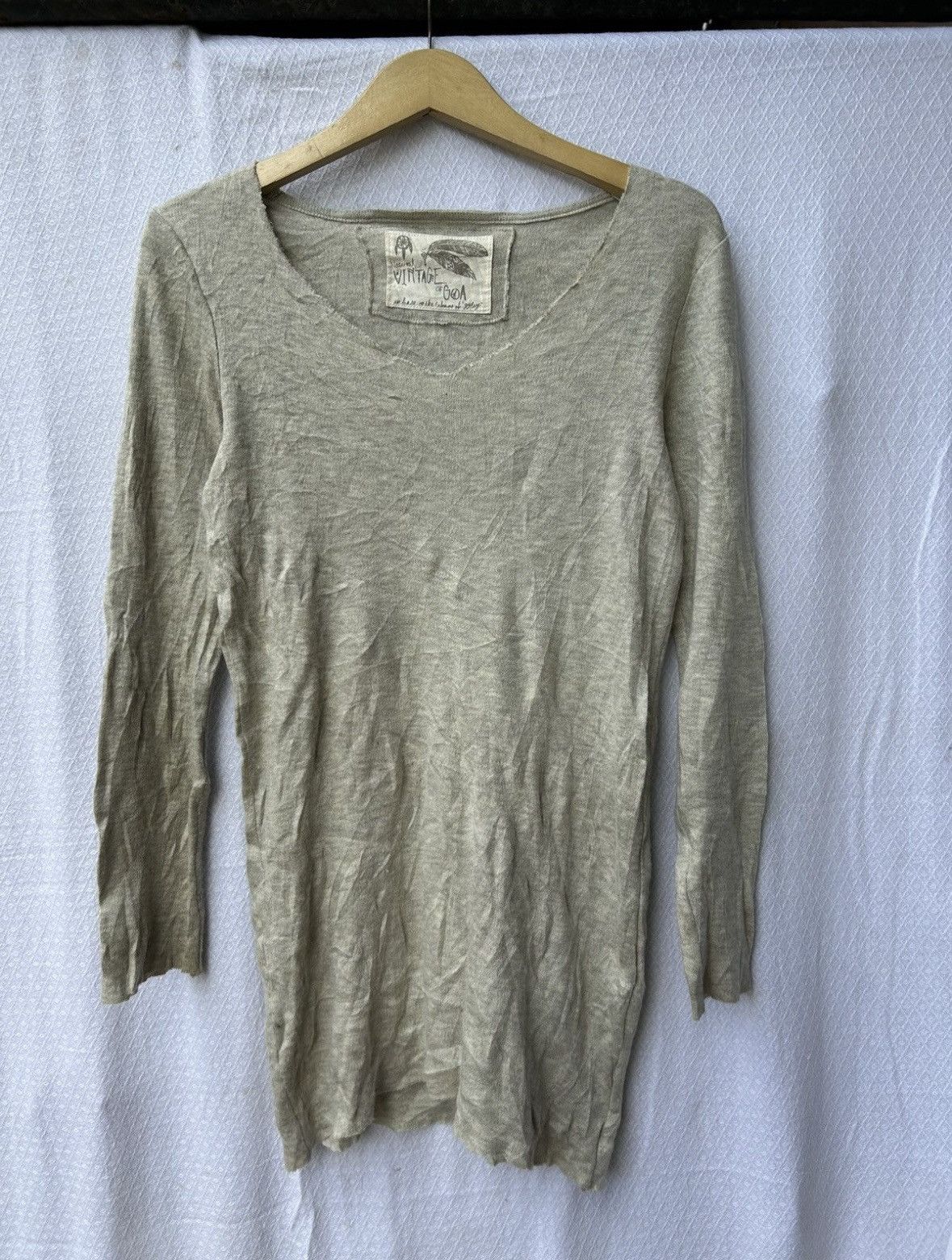 GOA Goa mohair knit natural vintage style Size US S / EU 44-46 / 1 - 1 Thumbnail