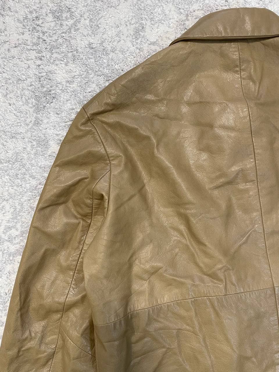 Hugo Boss Vintage Hugo Boss BOSS CLAURO Men's Calfskin Leather Jacket Size US L / EU 52-54 / 3 - 8 Thumbnail