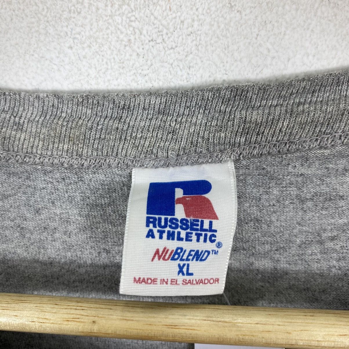 Vintage VTG Russell Athletic Flyers Graphic Tee XL Grey 90s/Y2K Size US XL / EU 56 / 4 - 5 Thumbnail