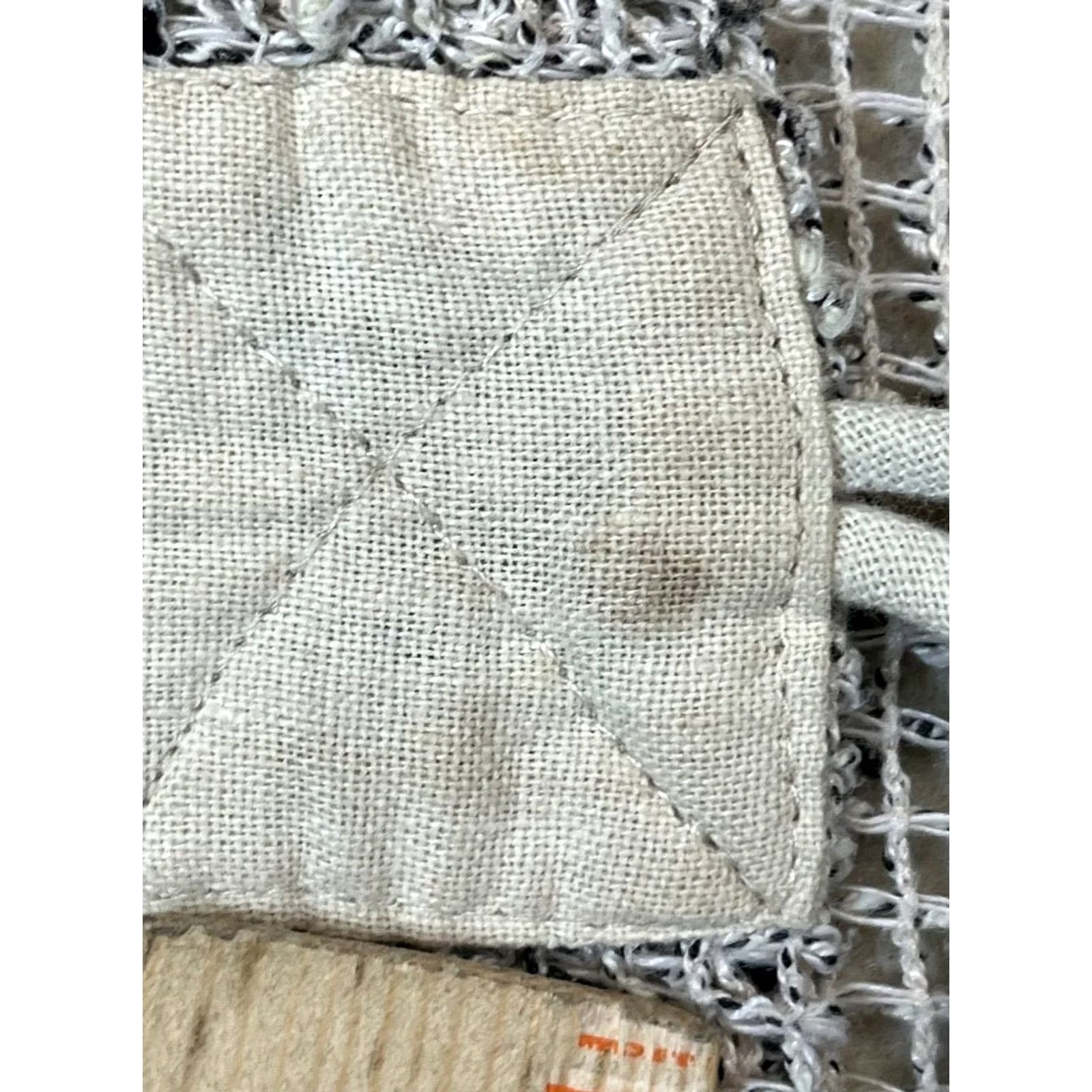 Vintage Kaktus Open Knit Cropped Cardigan Coconut Buttons Lagenlook Boho Y2K 90s Retro L Size L / US 10 / IT 46 - 7 Thumbnail