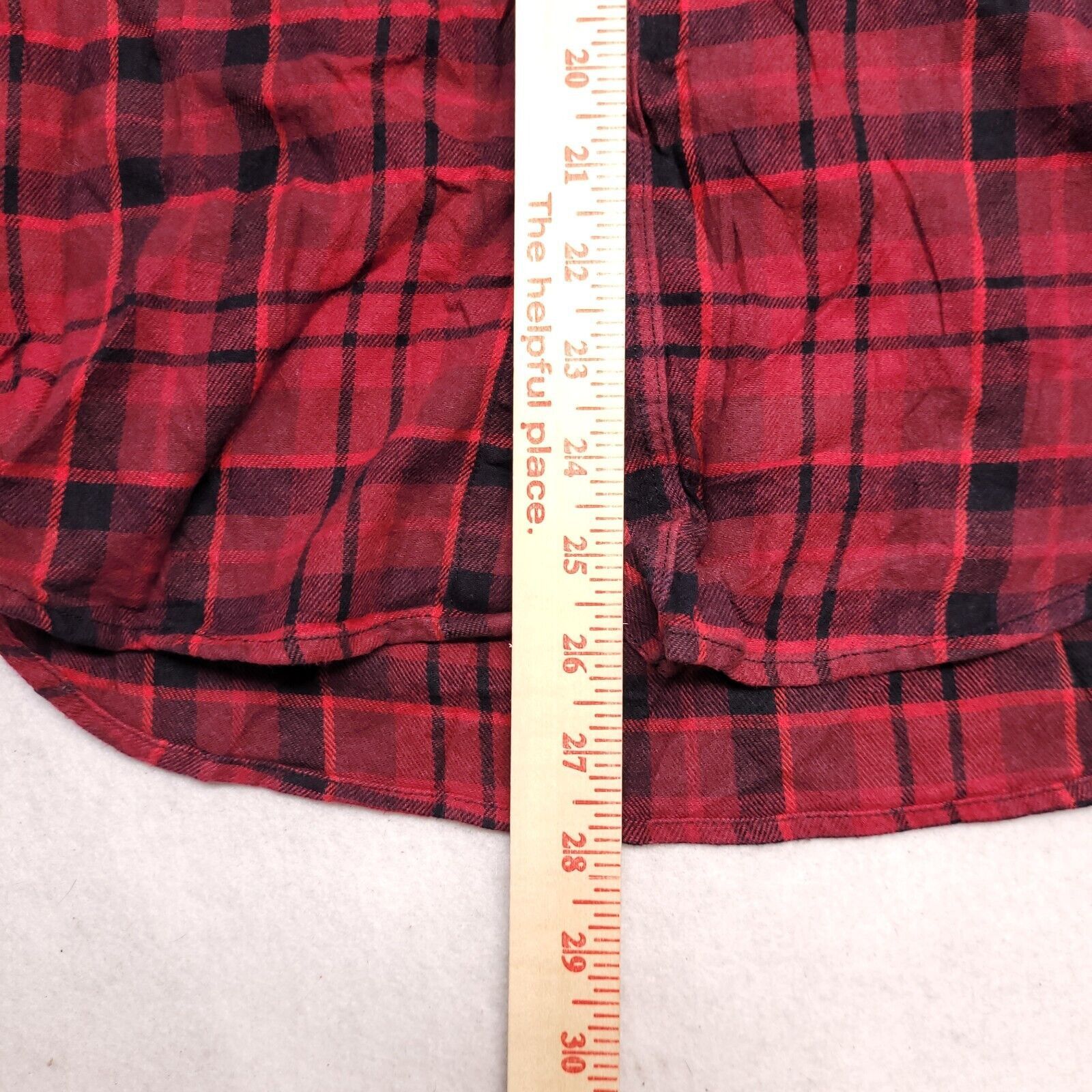 Old Navy Old Navy Tartan Flannel Button Shirt Mens Size Small S Red Size US S / EU 44-46 / 1 - 8 Thumbnail