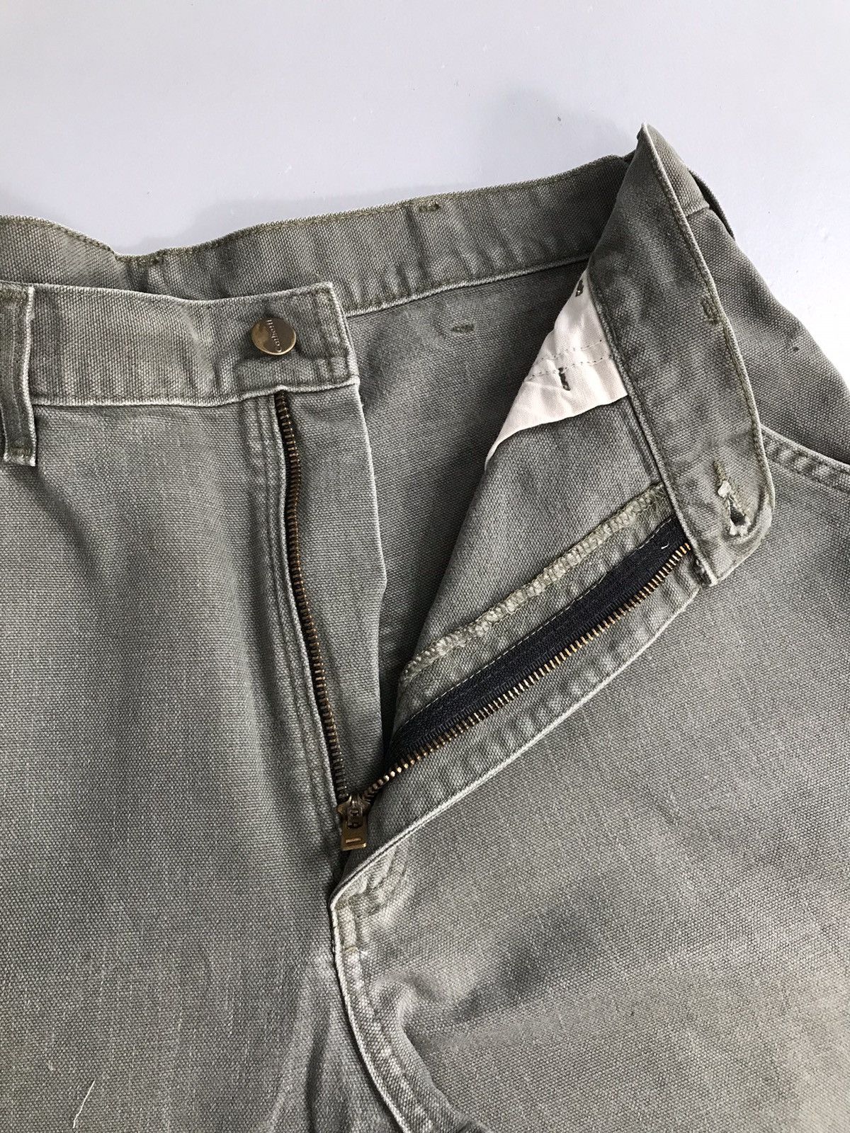 Carhartt Vintage faded Carhartt B11 mos carpenter denim Size US 36 / EU 52 - 7 Thumbnail