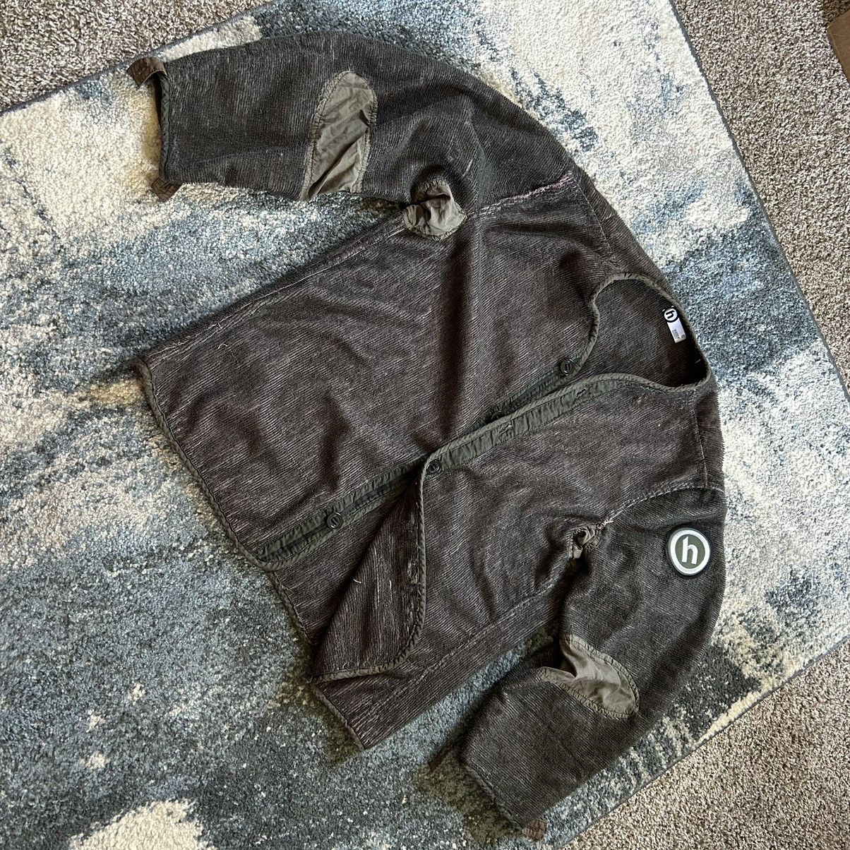 HIDDEN 2023 UPCYCLED HiDDEN PPF JACKET LiNER CARDiGAN CARBON BROWN Size US XL / EU 56 / 4 - 12 Thumbnail