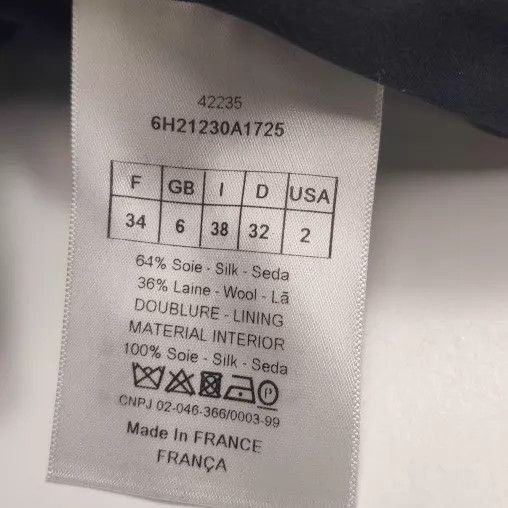 Dior black oversized jacket