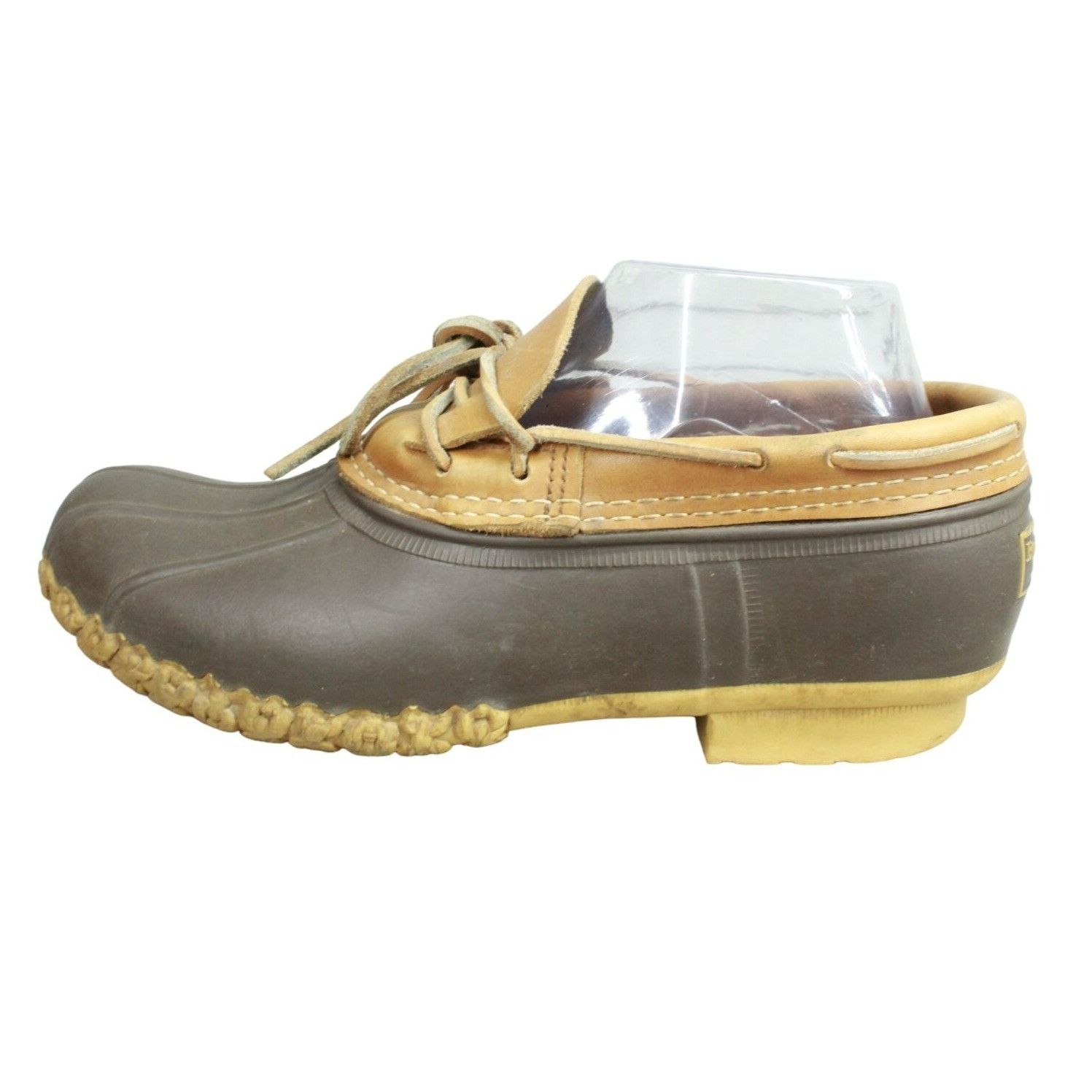 L.L. Bean × Leather LL Bean Waterproof Gumshoes Low Ankle Duck Boots Size US 9 / IT 39 - 2 Thumbnail