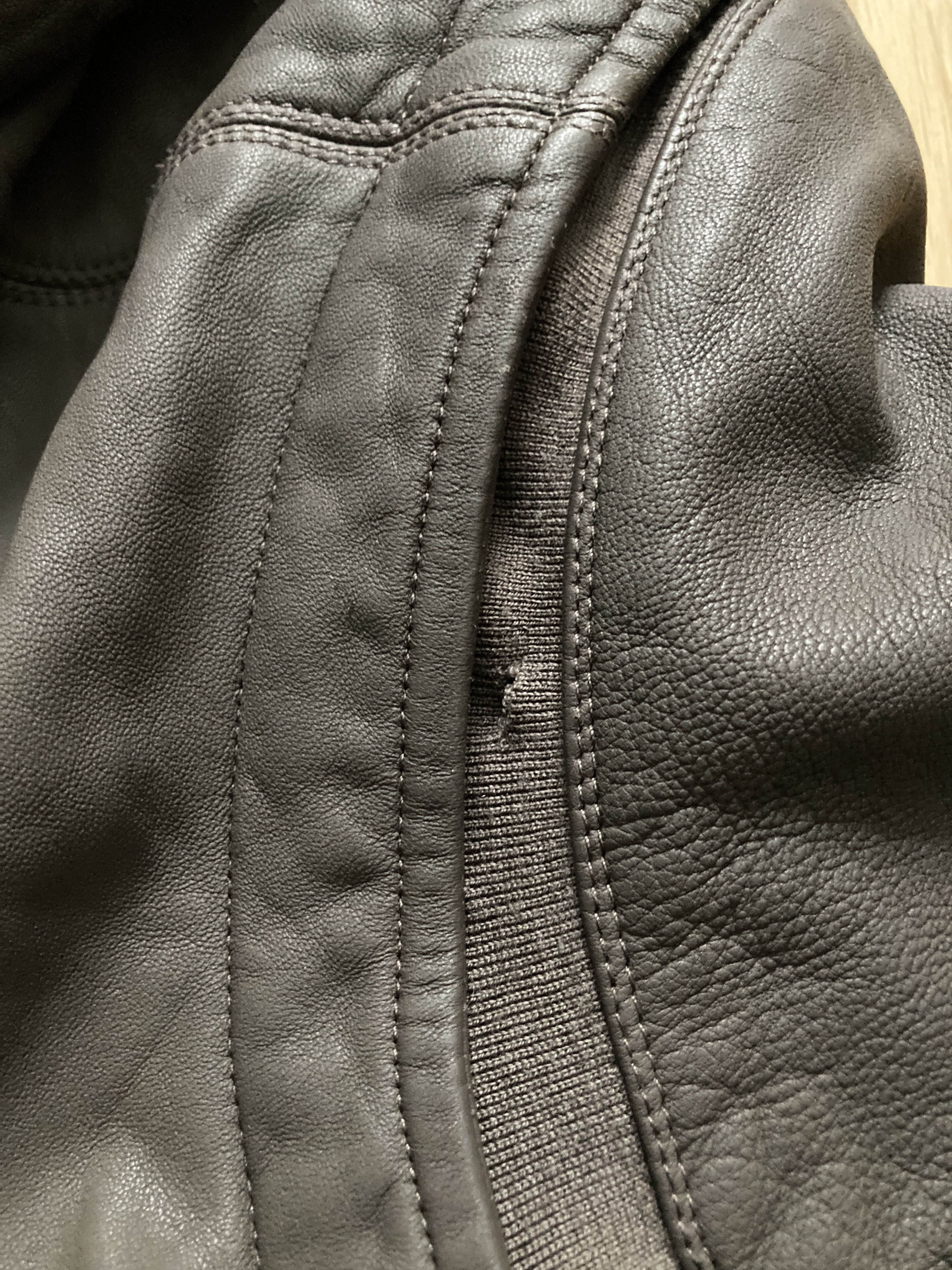 Rick Owens F/W 10 "GLEAM" F1 Pilot Lamb Leather Jacket XL Rick Owens Size US XL / EU 56 / 4 - 18 Thumbnail