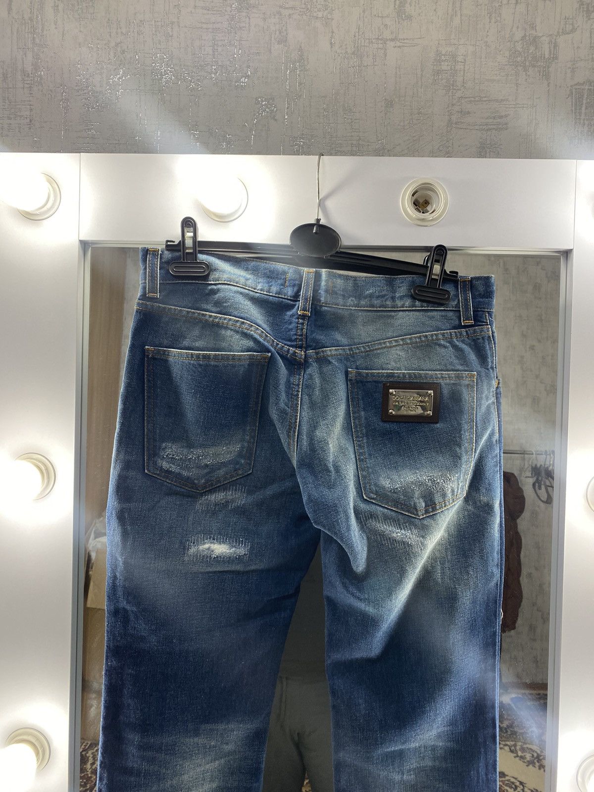 Dolce & Gabbana Dolce & Gabbana #14 Classic Destroyed Denim Jeans Size US 44 / EU 60 - 3 Thumbnail
