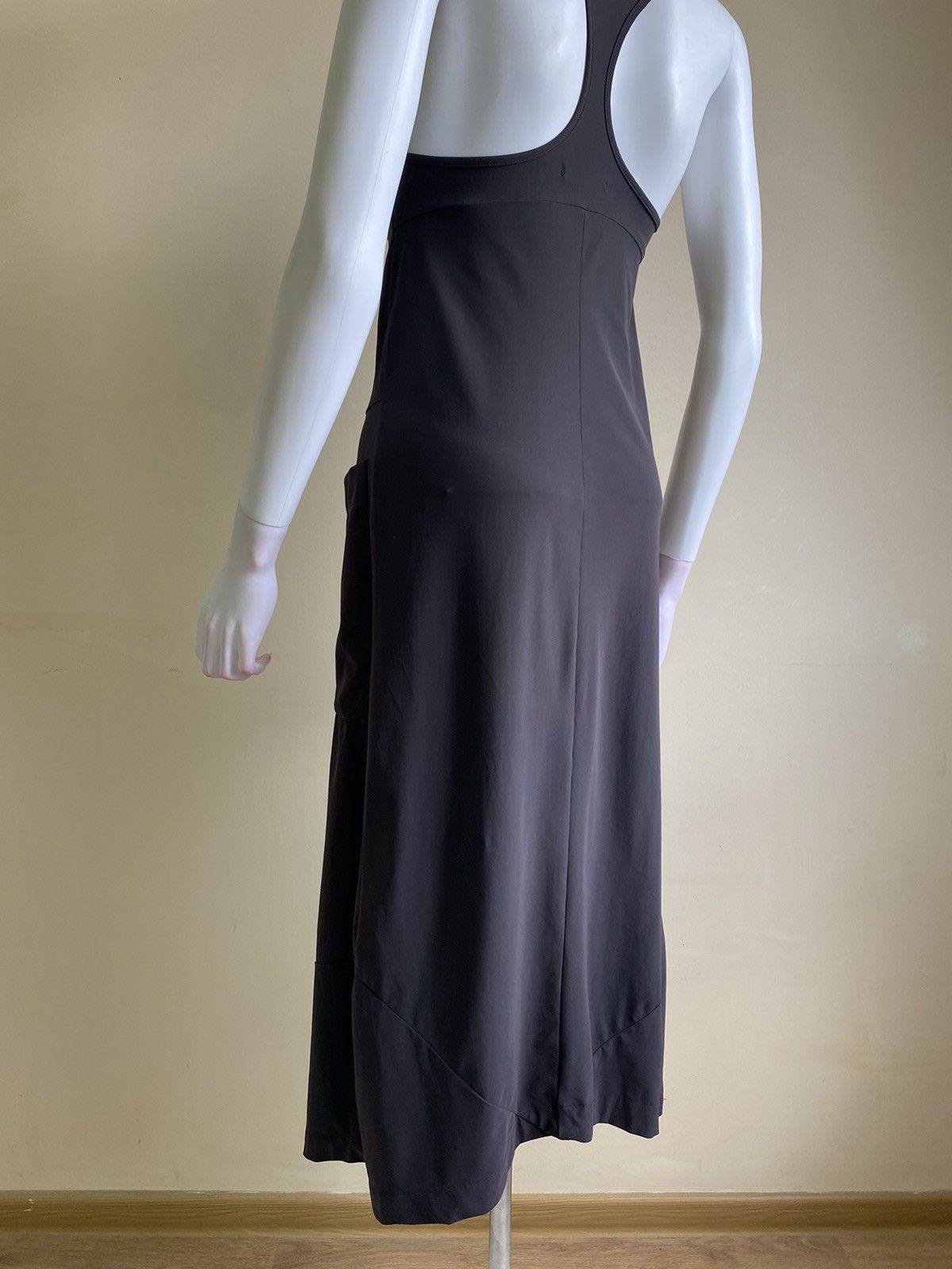 Marithe + Francois Girbaud Marithe Francois Girbaud Womens Sleeveless Grey Midi Dress Size XL / US 12-14 / IT 48-50 - 10 Thumbnail