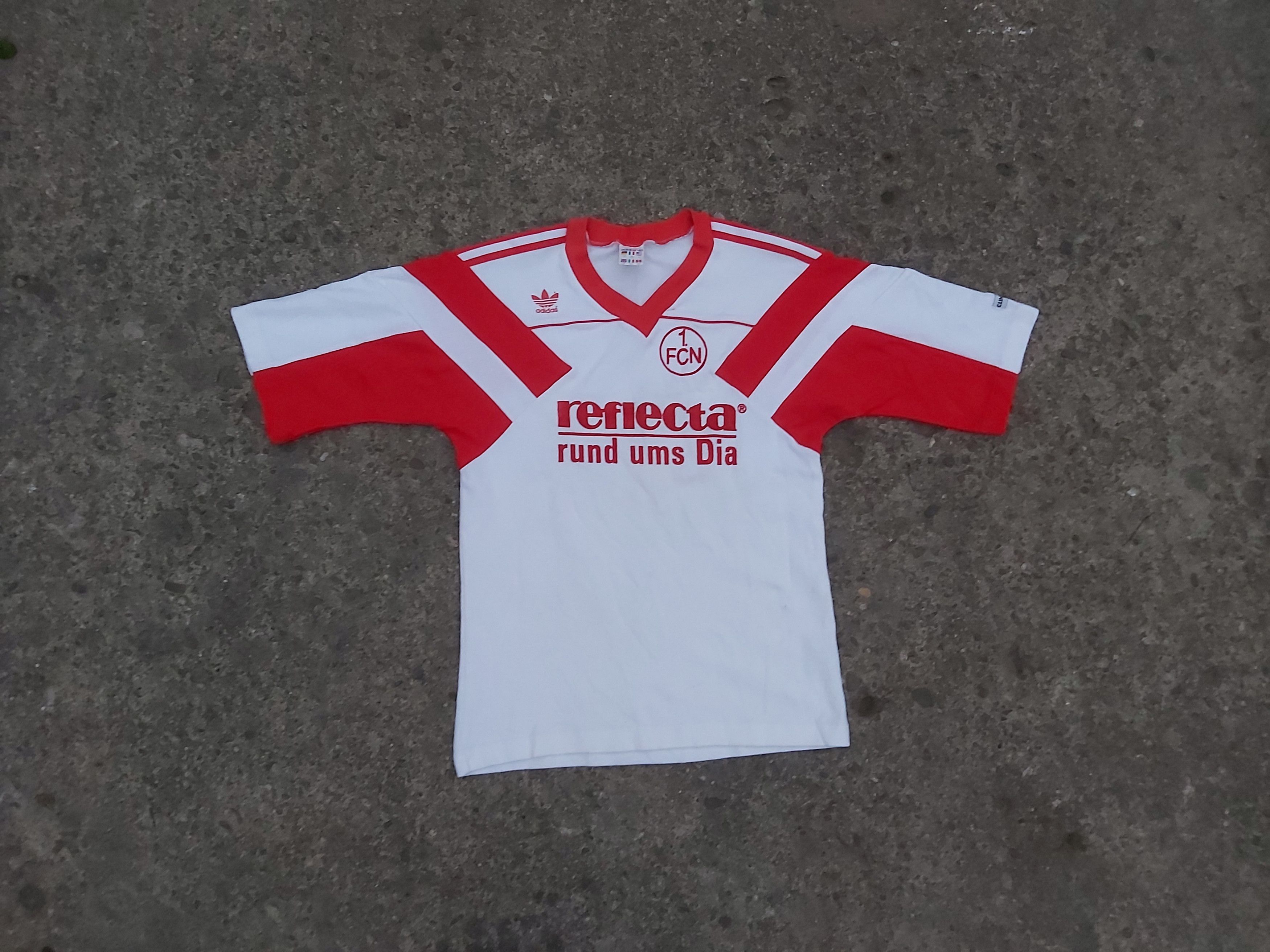 Adidas × Vintage Ultra rare 1989 -90 FC Nurnberg Away 2 Kit Vintage Jersey Size US M / EU 48-50 / 2 - 3 Thumbnail