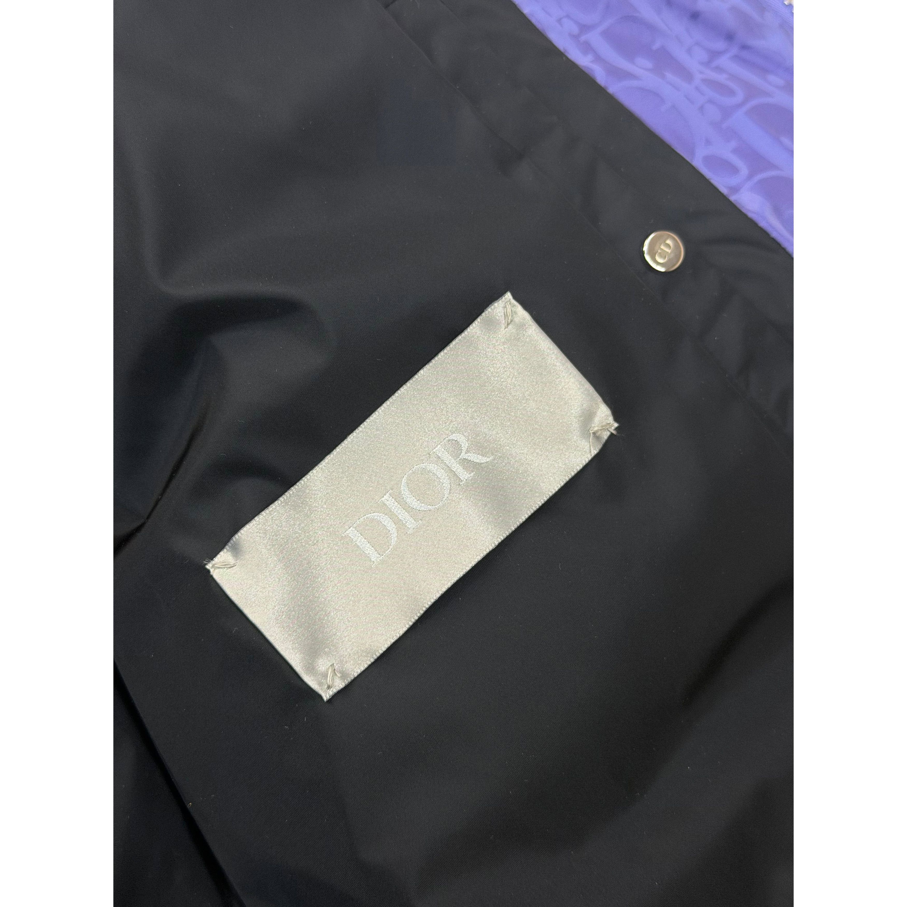 Dior Dior Oblique Purple Down Jacket 52 (L) Size US L / EU 52-54 / 3 - 7 Thumbnail