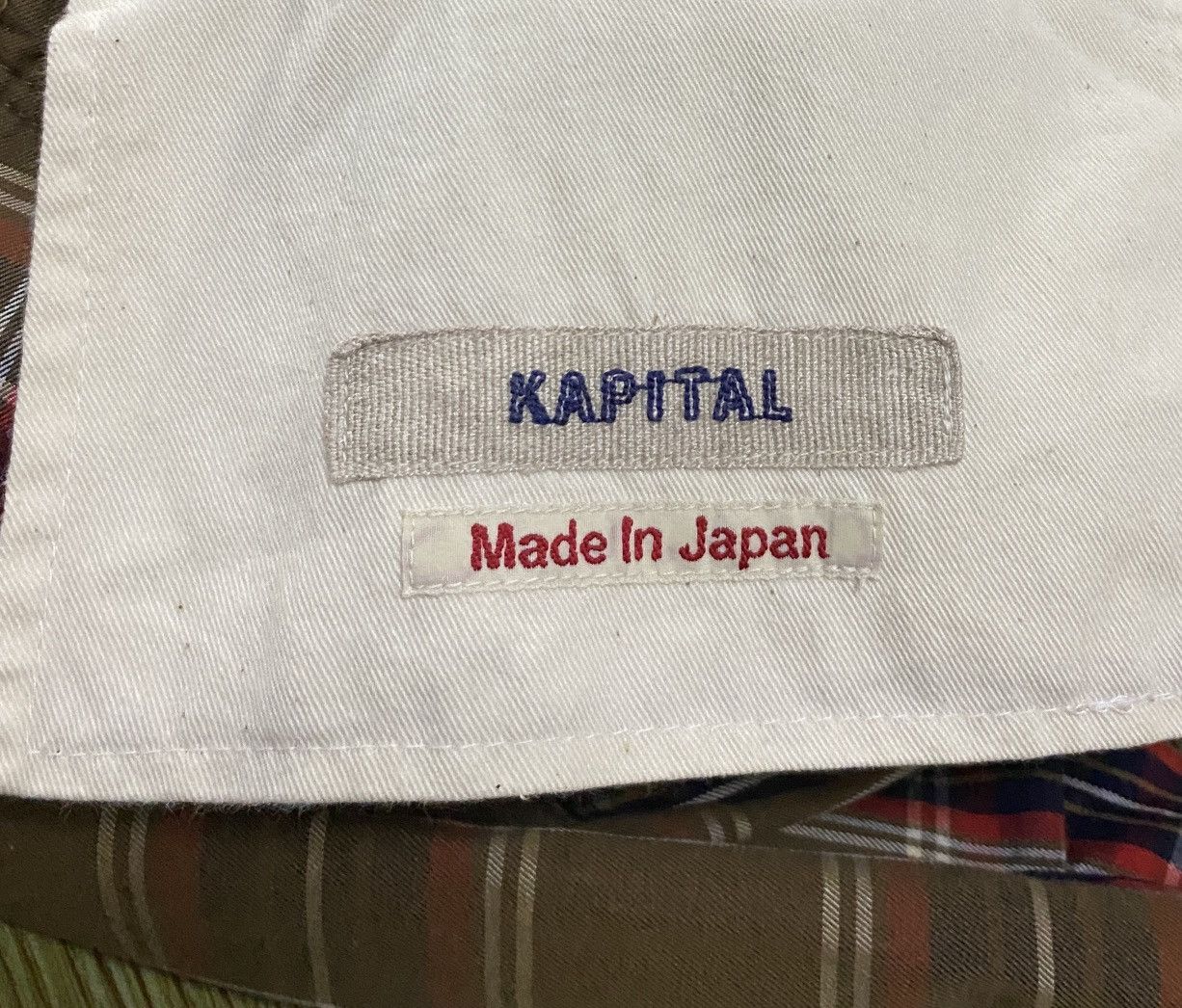 Kapital Rare Vintage Brand Kapital Checked Blend Cropped Pants 1990s Size US 27 - 7 Thumbnail