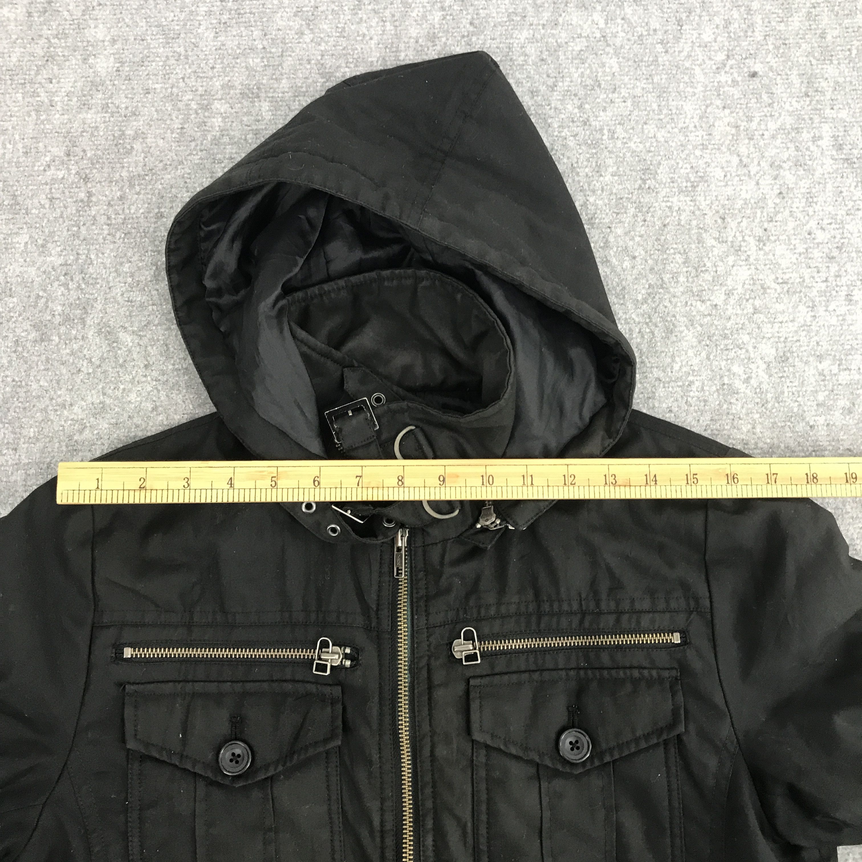 Japanese Brand Rare Edge ruper Zipper Jacket With Hoodie Size US S / EU 44-46 / 1 - 5 Thumbnail