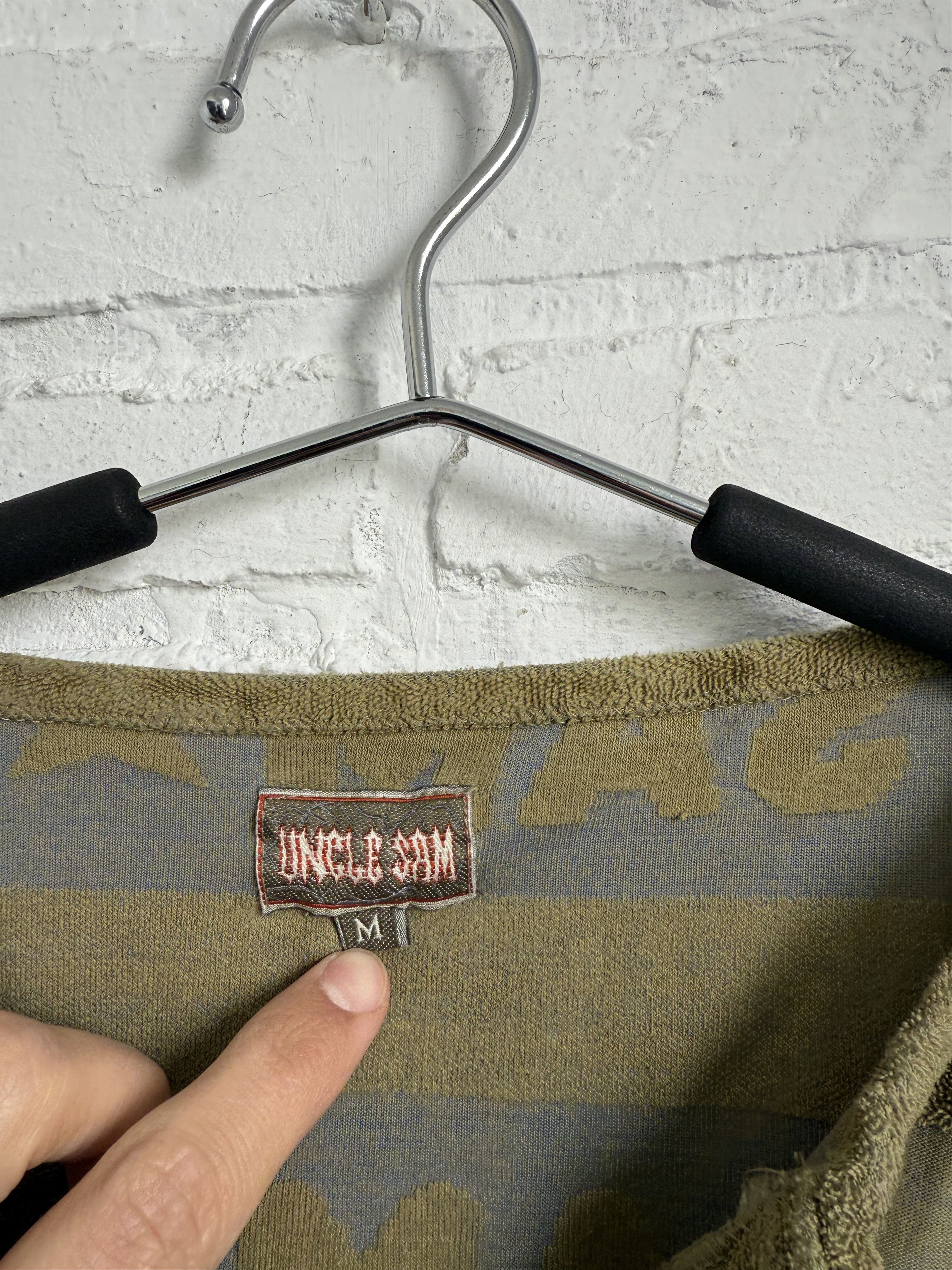 Vintage Vintage y2k Uncle Sam monogram avantgarde long sleeve Size US M / EU 48-50 / 2 - 4 Thumbnail