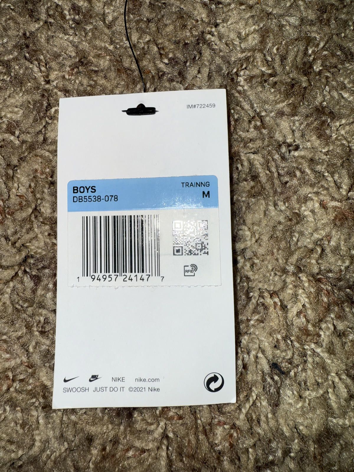 Nike Nike Big Kids (Boy’s) Amplified Logo Dri-Fit Training Shorts Size US 26 / EU 42 - 10 Thumbnail