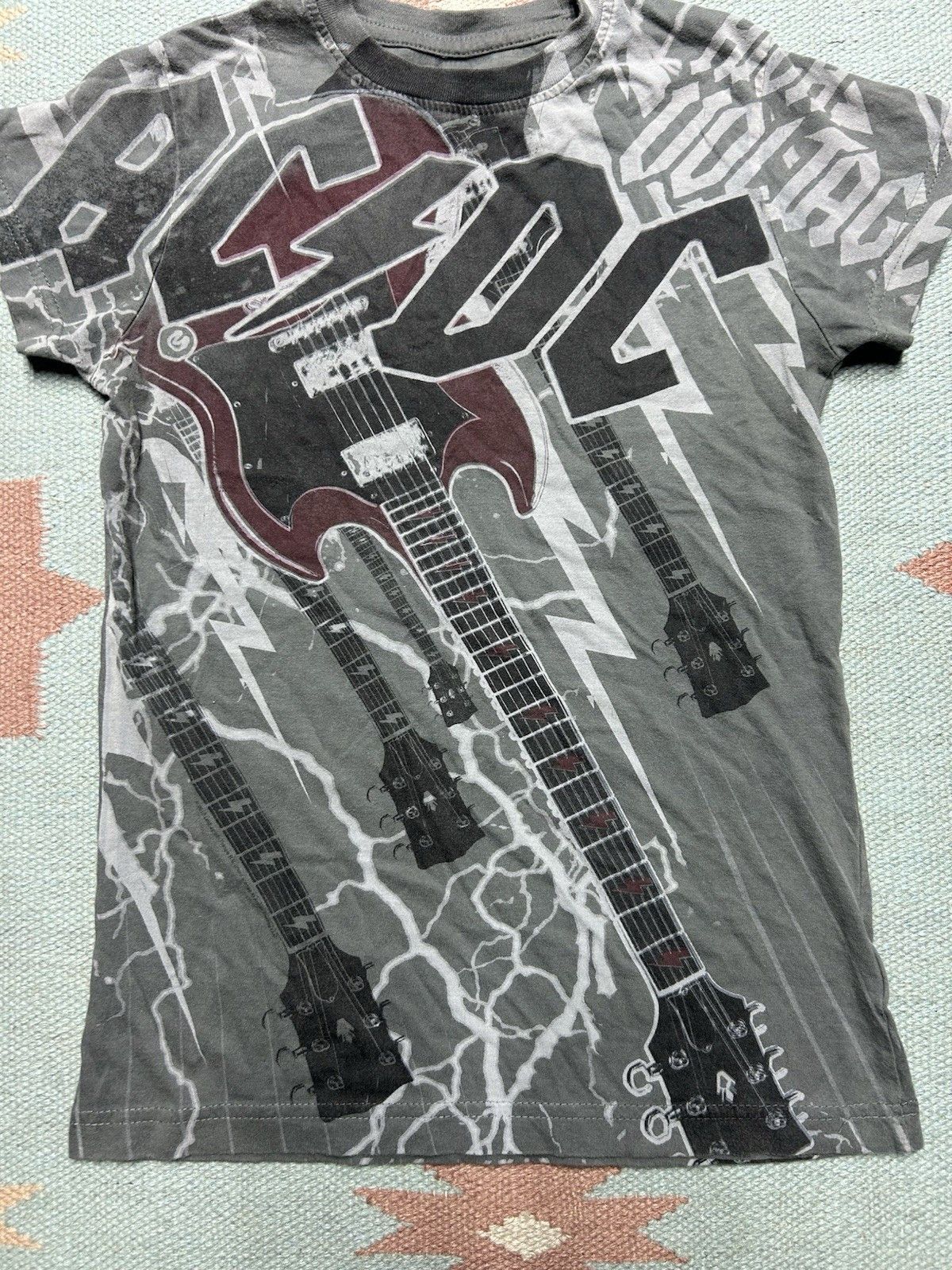 Liquid Blue Liquid blue t shirt AC/DC rock and roll band tee babydoll S Size S / US 4 / IT 40 - 2 Thumbnail
