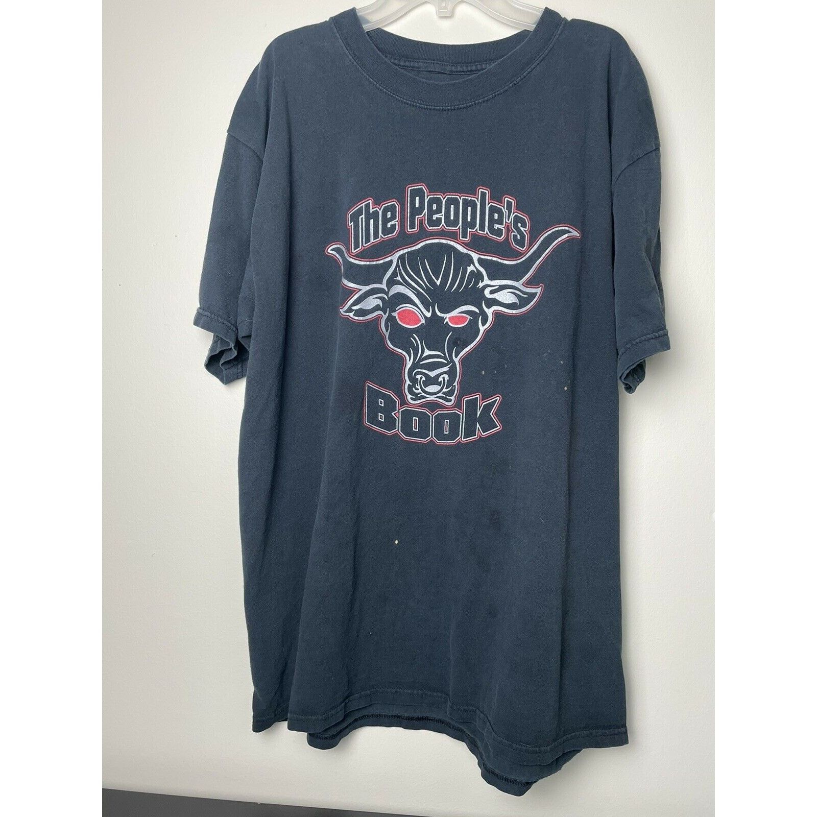 Anvil 2000 THE ROCK The PEOPLE's BOOK BEST WRITTEN WWF t-shirt L Size US L / EU 52-54 / 3 - 1 Thumbnail