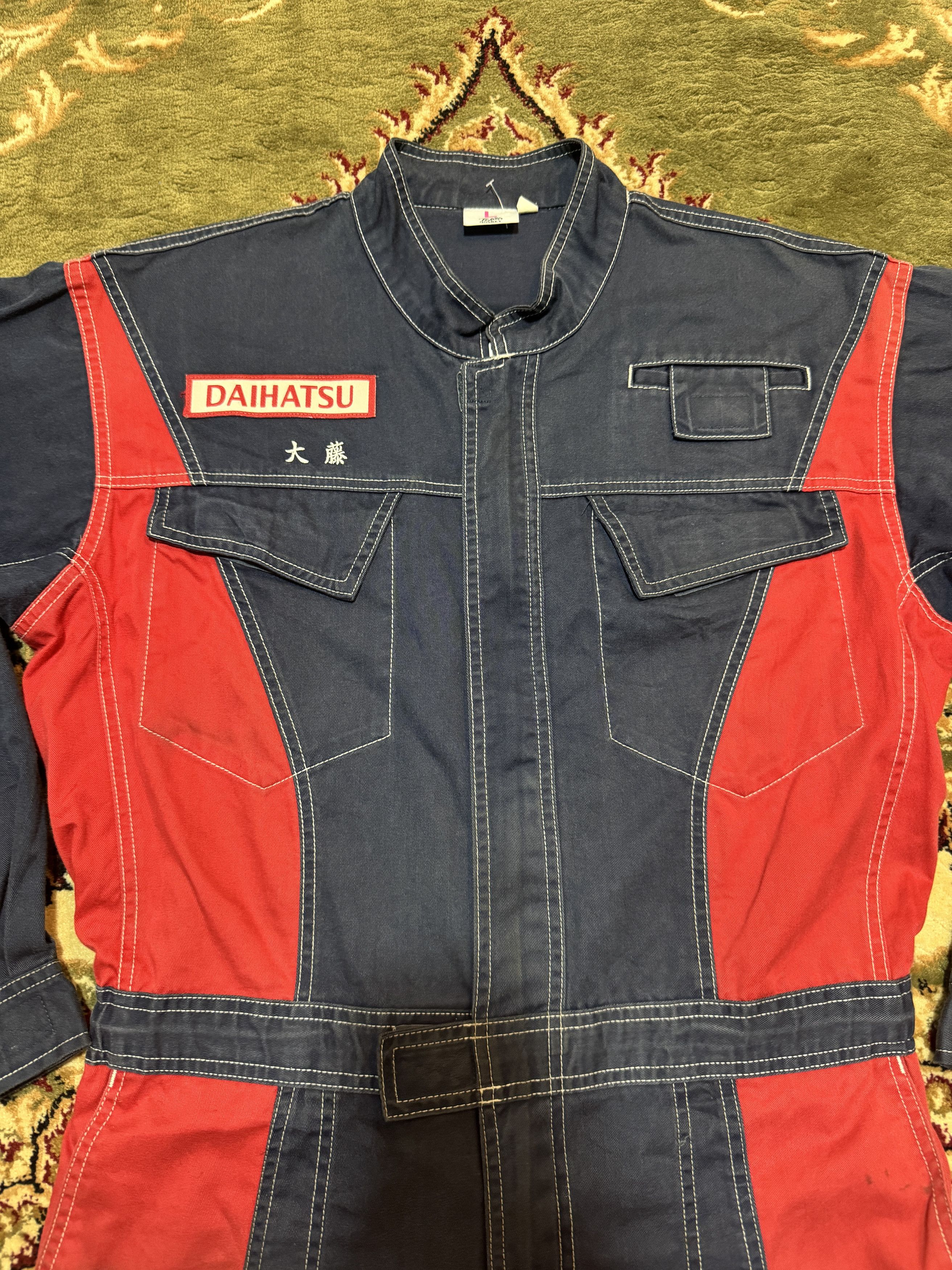 Sports Specialties × Vintage Vintage Daihatsu JDM Racing Mechanic Coveralls Size US 34 / EU 50 - 3 Thumbnail