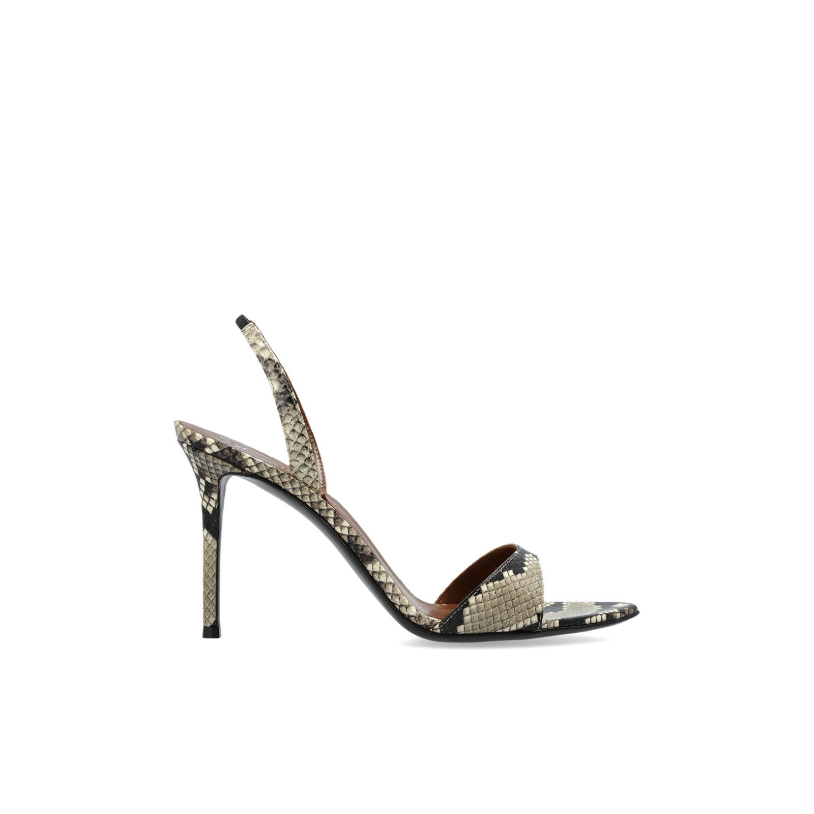 Giuseppe Zanotti Clandestino Brown Leather 110mm Heel Mules