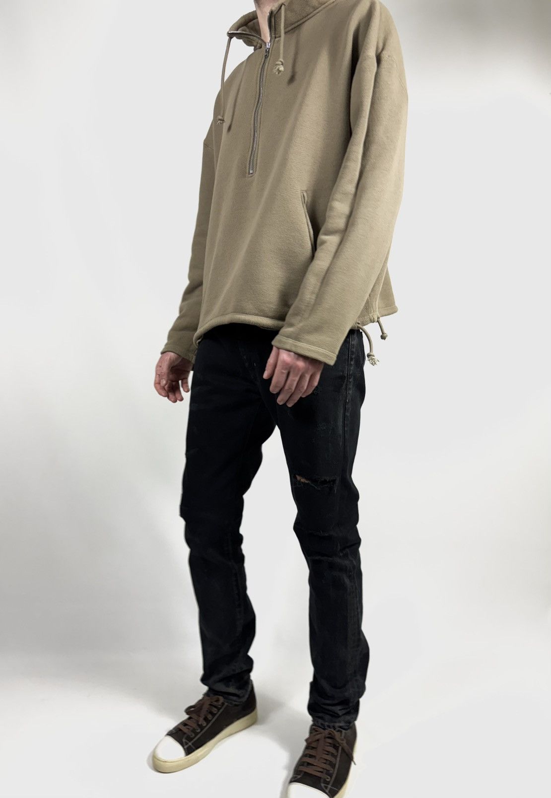 Kith Kith Boxy Fit Oversized Half Zip Sweatshirt Size US XXL / EU 58 / 5 - 8 Thumbnail