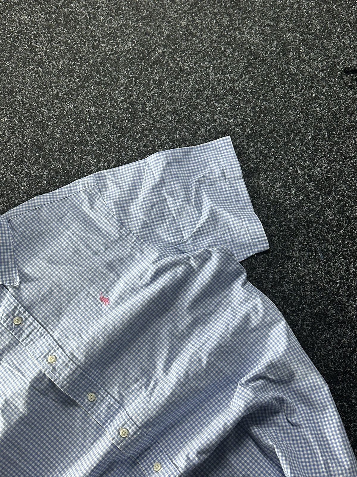 Polo Ralph Lauren 🚨 VNTG Y2K Polo Ralph Lauren Shirt flannel RARE SHORT SLEEVE Size US L / EU 52-54 / 3 - 3 Thumbnail
