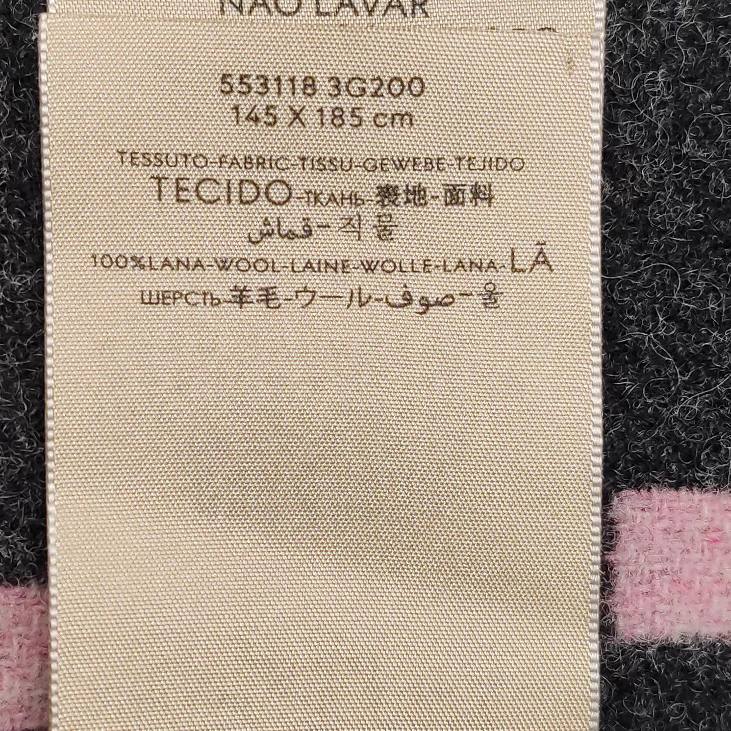 Gucci Gucci double-faced wool blend Scarves cloak Size ONE SIZE - 4 Thumbnail