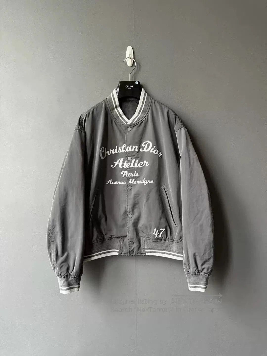 Dior Dior baseball jacket with logo design. Size US XXL / EU 58 / 5 - 1 Thumbnail