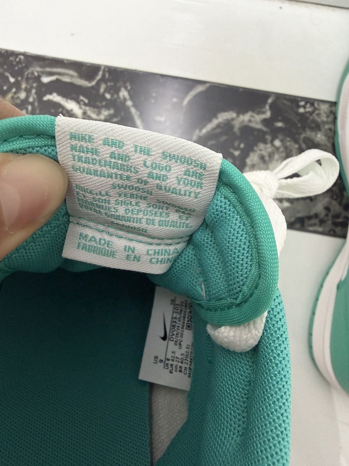 Nike Nike Dunk Low Retro BTTYS “Clear Jade” Men’s Size 9 Size US 9 / EU 42 - 7 Thumbnail