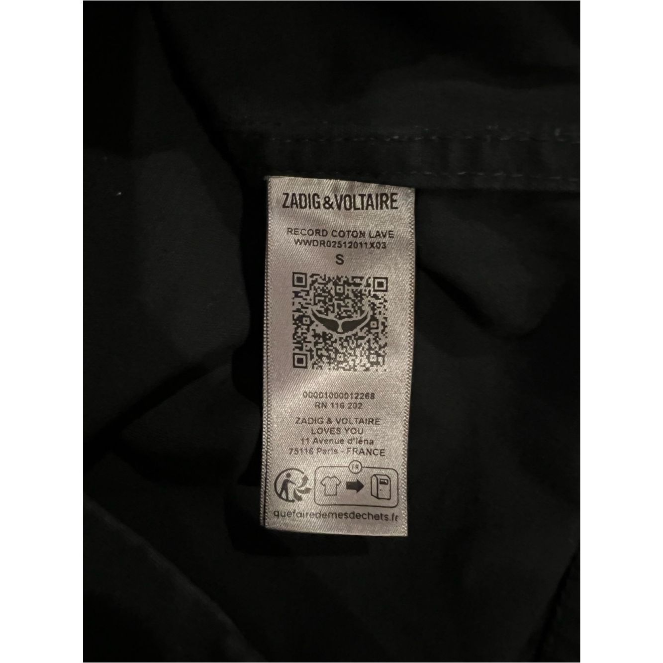 Zadig & Voltaire Zadig & Voltaire Record Lace-Up Mini Dress Black NWT Size S Size S / US 4 / IT 40 - 8 Thumbnail
