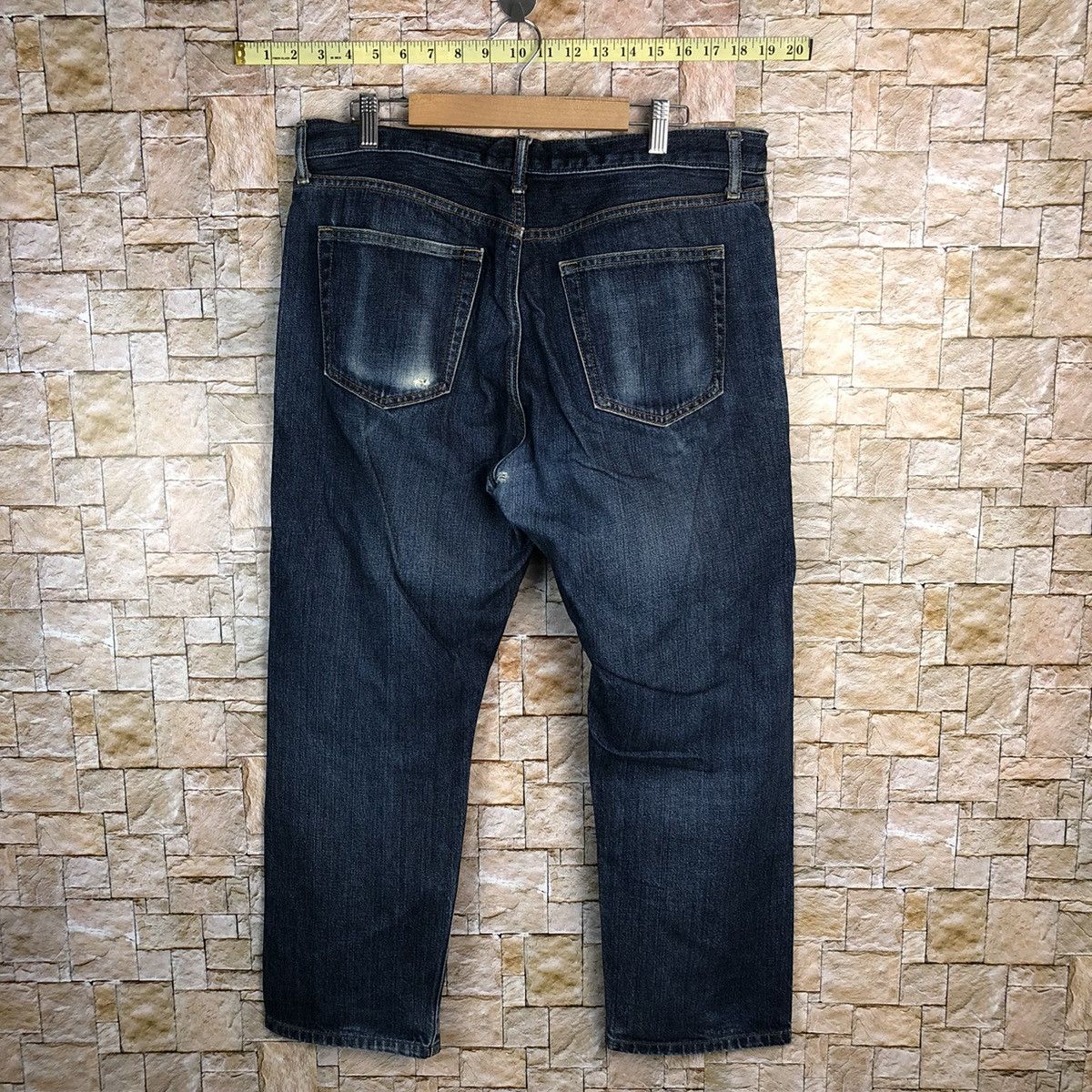 Uniqlo Uniqlo Jeans Blue Denim Pants #7573 Size US 33 - 13 Thumbnail