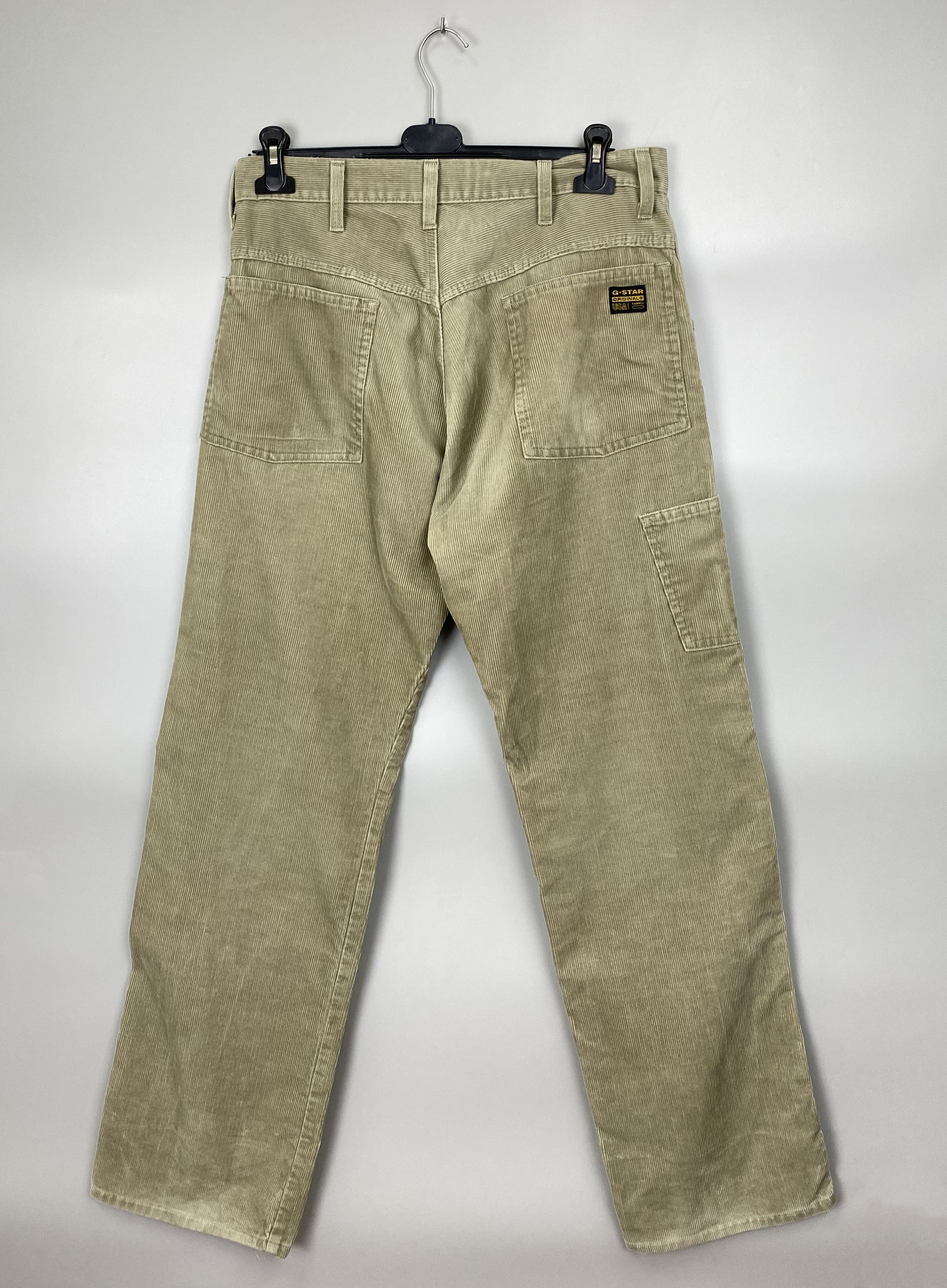 G-Star G-Star Raw USA Velvet Vintage Double Knee Worker Pant Size US 32 / EU 48 - 4 Thumbnail