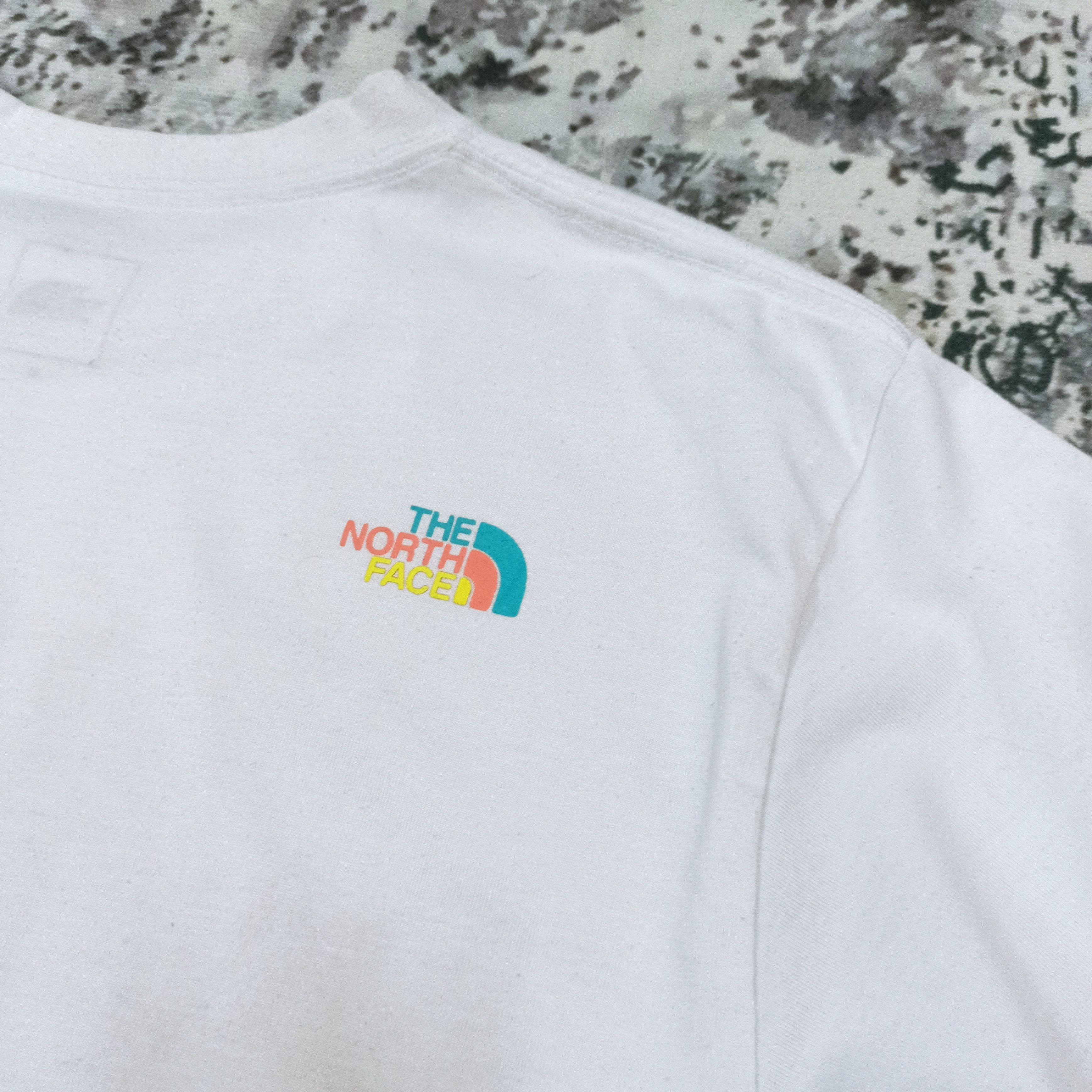 The North Face Rare The North Face Big Logo Spell Out Tshirt Size US S / EU 44-46 / 1 - 4 Thumbnail