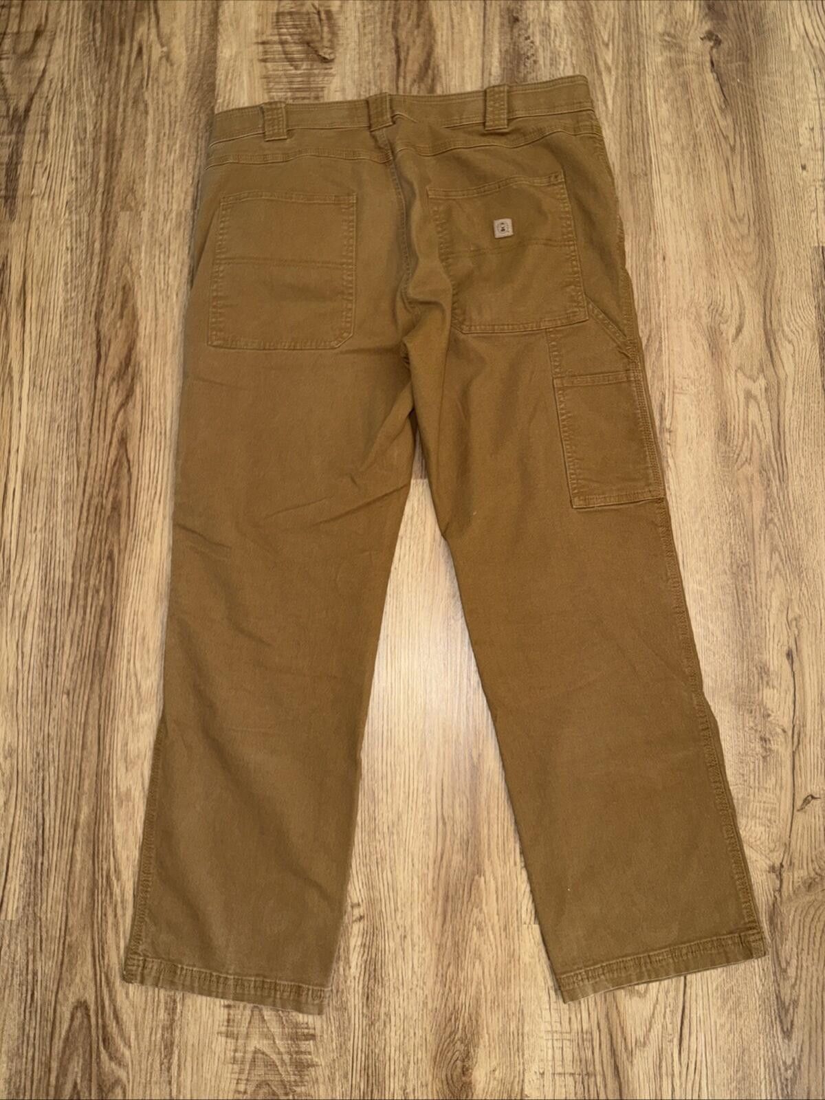 Coleman Coleman Durable Canvas Resistant Utility Pants Dark Khaki Size US 36 / EU 52 - 4 Thumbnail