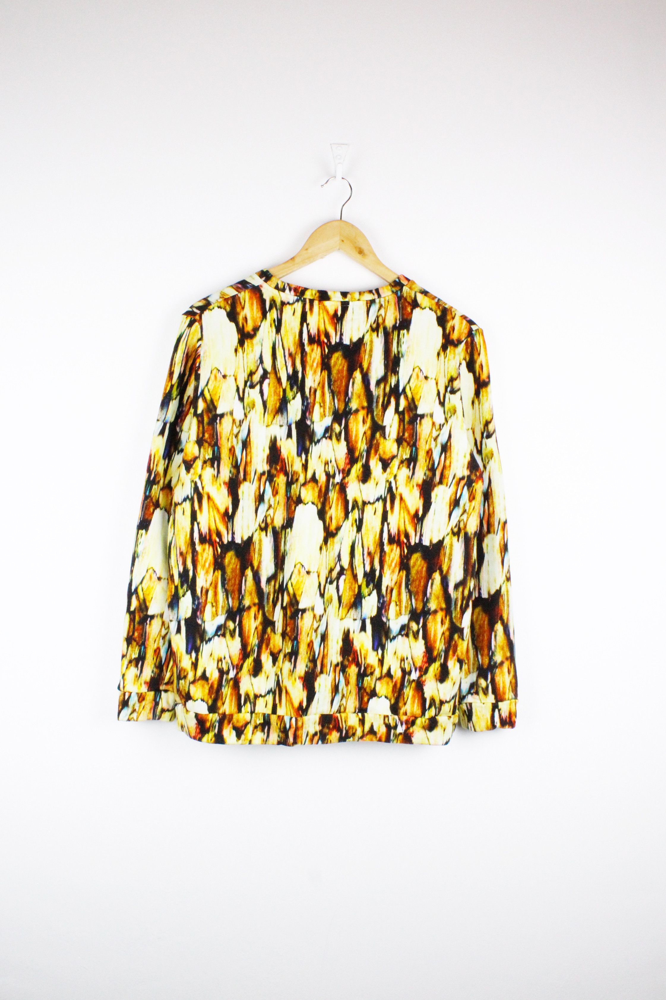 Cos × Realtree Womens COS Abstract Pattern Printed Poly-Cotton Sweatshirt Size M / US 6-8 / IT 42-44 - 5 Thumbnail