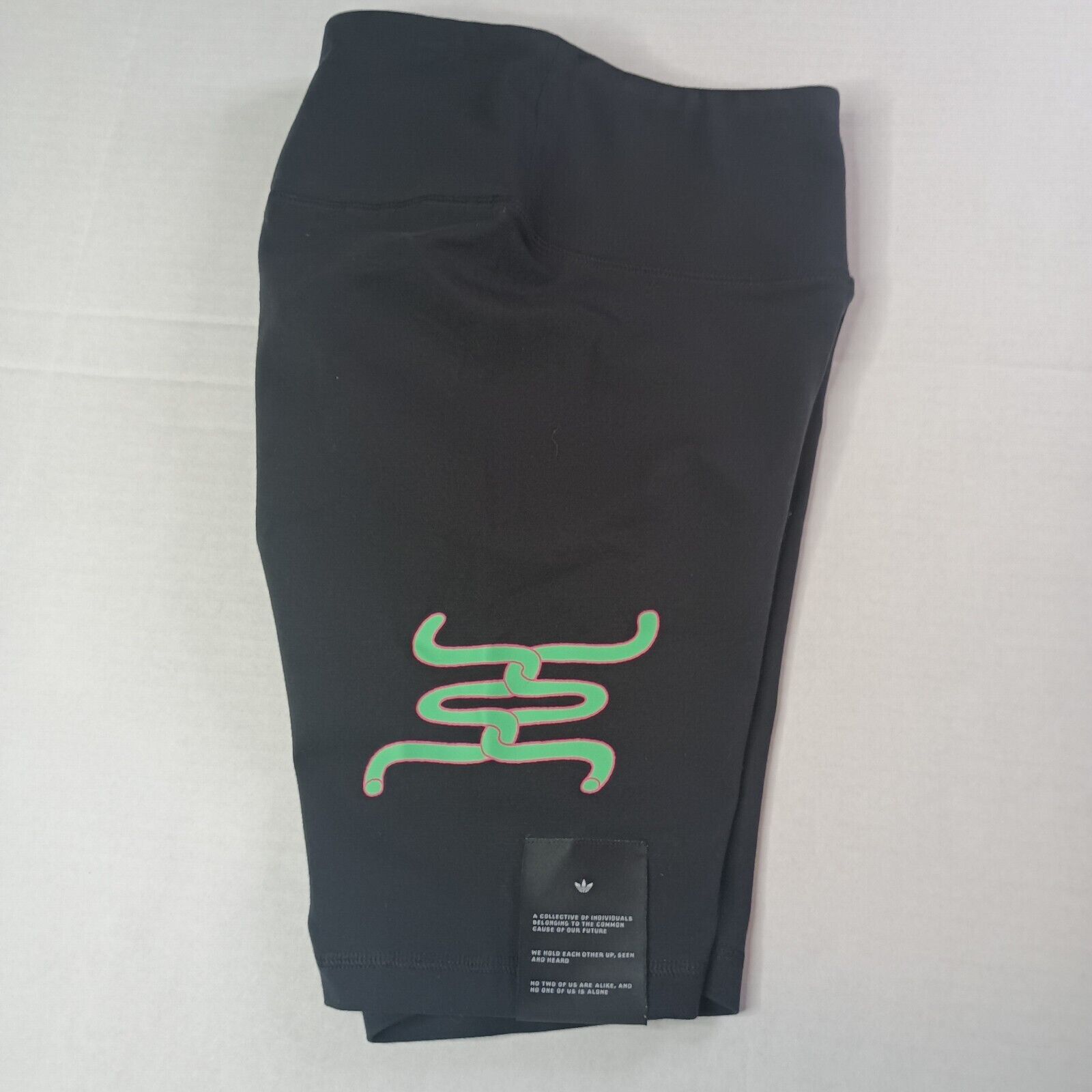 Adidas Adidas Biker Shorts Women's XS Black Tights Biker Athletic Size 22" - 9 Thumbnail