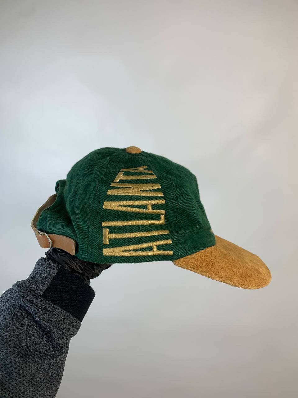 Vintage Olympic Games Atlanta 1996 Cap Hat Green vintage Size ONE SIZE - 4 Thumbnail