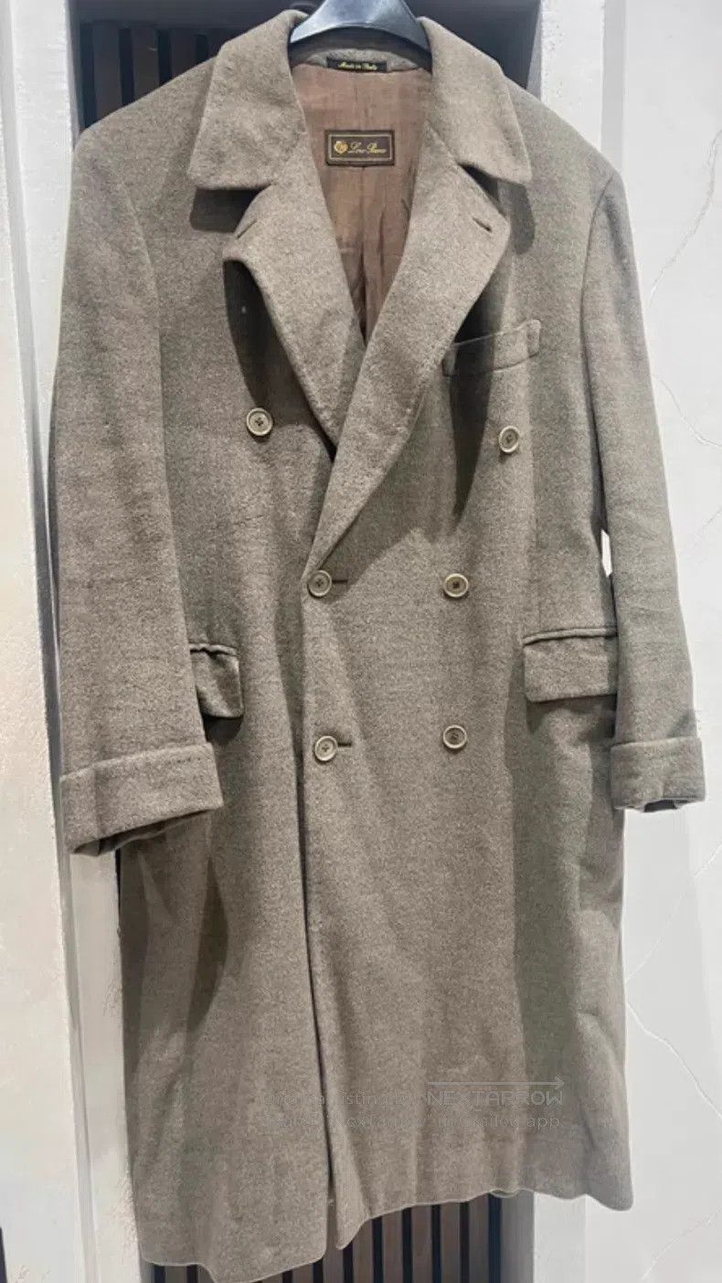 Loro Piana Loro Piana Pure Cashmere Long Overcoat Size US L / EU 52-54 / 3 - 1 Thumbnail