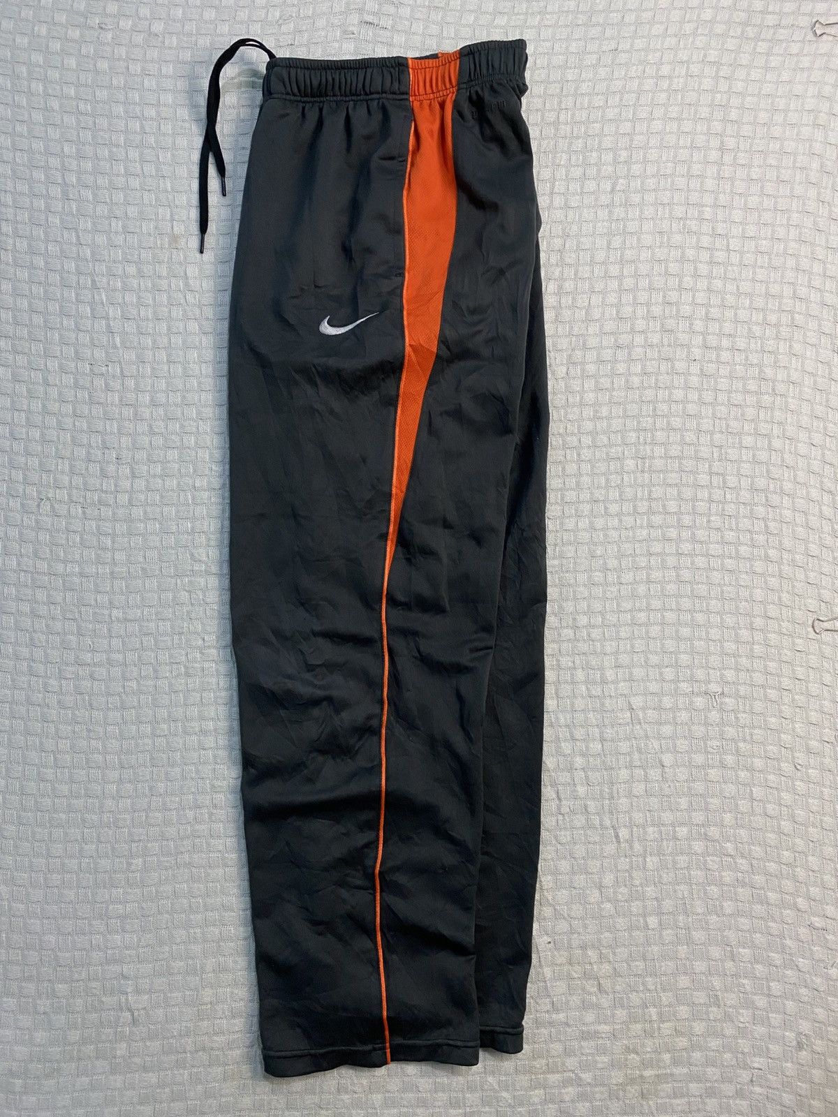 Nike × atmos VINTAGE NIKE 90S BAGGY NYLON WIDE LEG SWOOSH TRACK PANTS Y2K Size US 32 / EU 48 - 8 Thumbnail