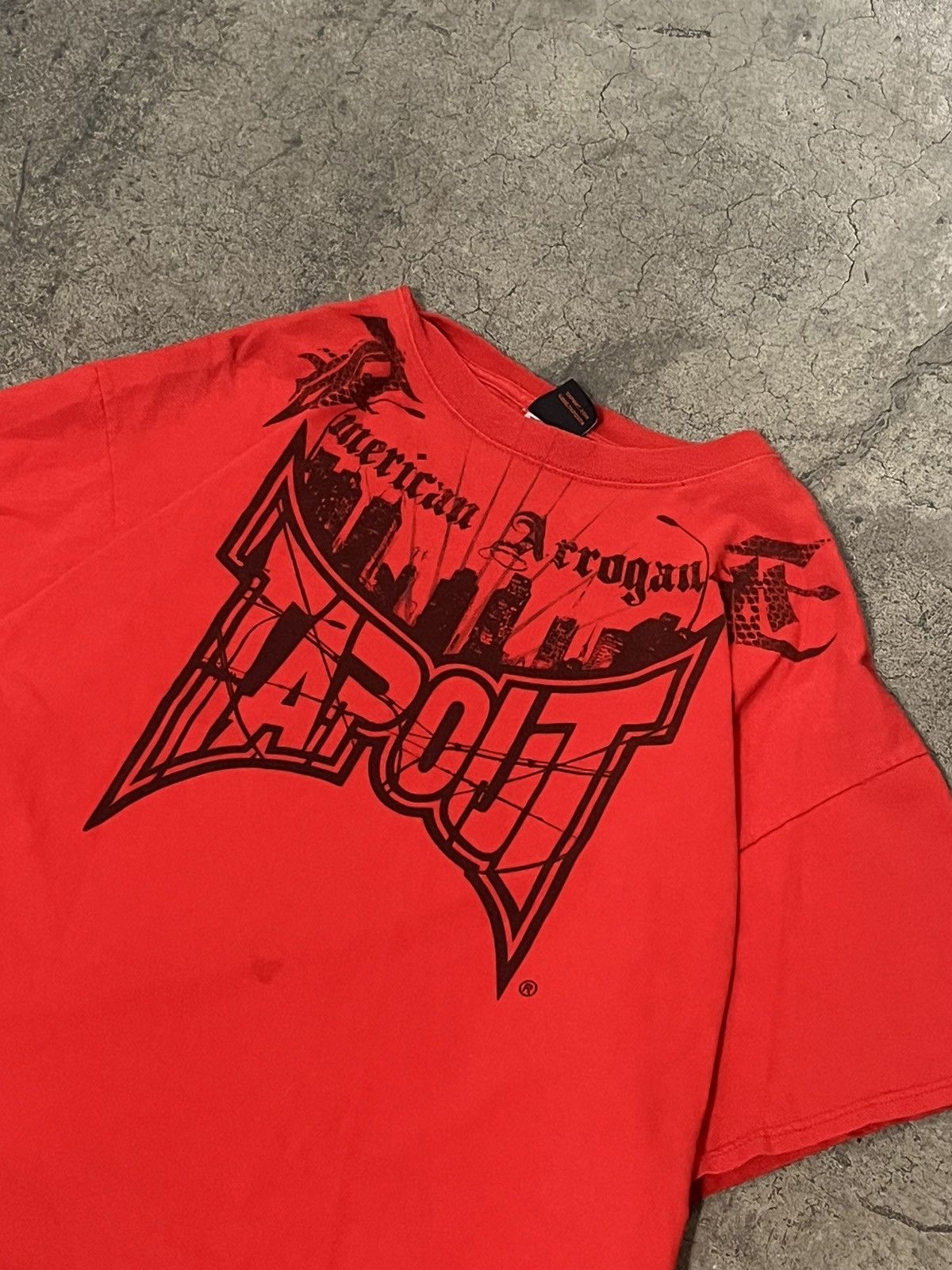 Vintage Y2K tap out shirt Size US XXL / EU 58 / 5 - 3 Thumbnail