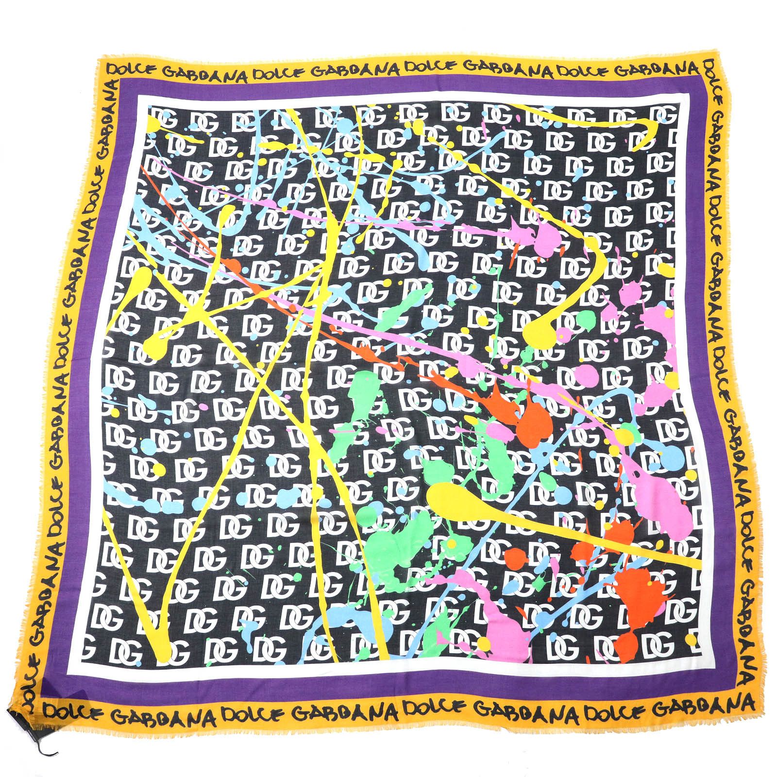 Dolce & Gabbana Dolce & Gabbana Dolce&Gabbana Modal Cashmere Shawl Others Shawl Size ONE SIZE - 1 Thumbnail