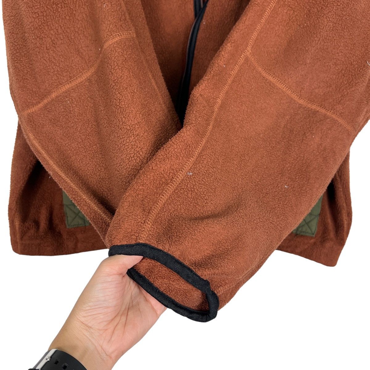 Timberland 🔥 90s VINTAGE TIMBERLAND FLEECE MADE IN USA Size US M / EU 48-50 / 2 - 13 Thumbnail