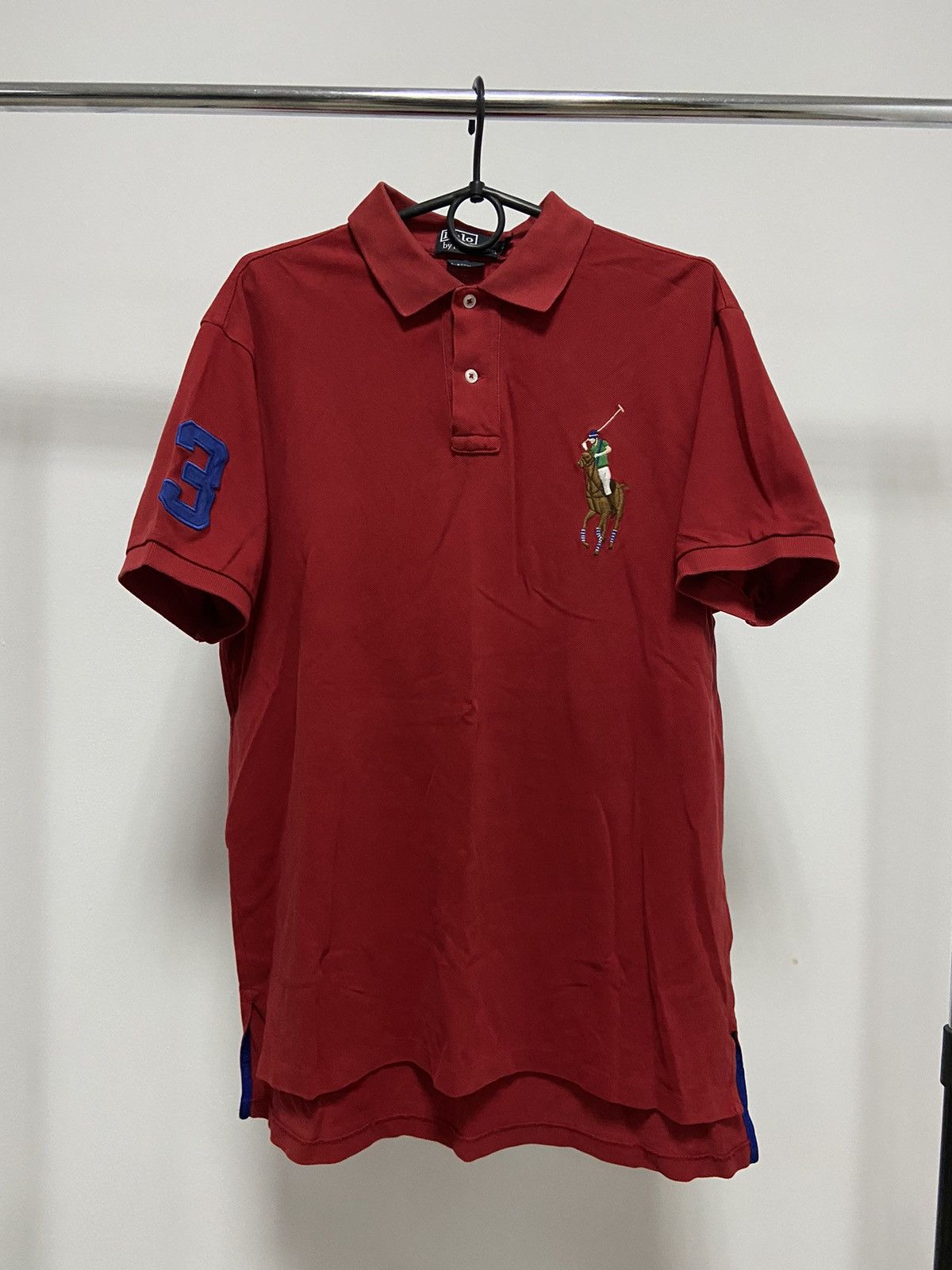 Polo Ralph Lauren × Vintage Polo Ralph Lauren Vintage T Shirt Polos Logo Big Logo USA 3 Size US L / EU 52-54 / 3 - 1 Thumbnail