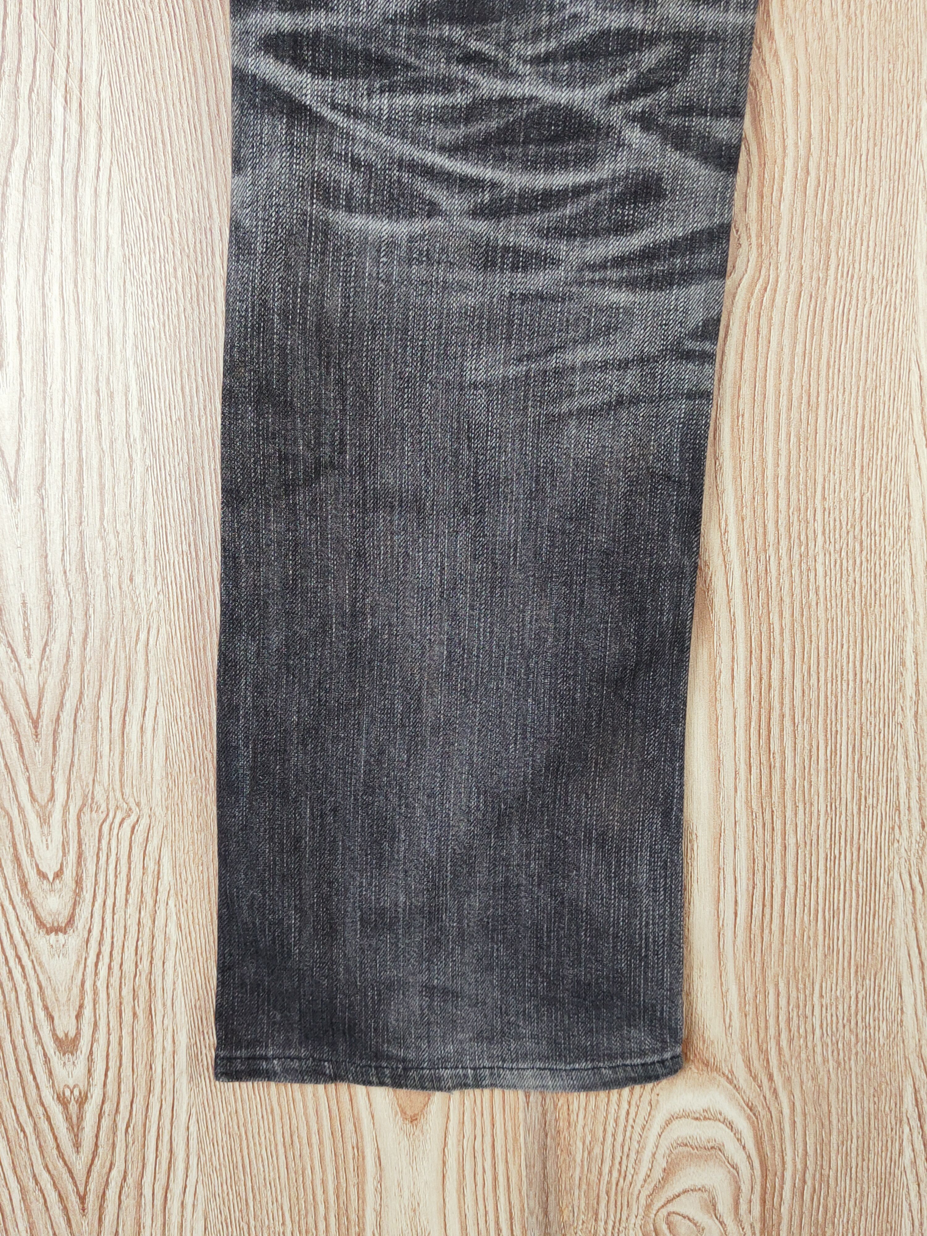 Edwin Edwin XVS Black Faded Distressed Ripped Jeans #W607 Size US 29 - 9 Thumbnail