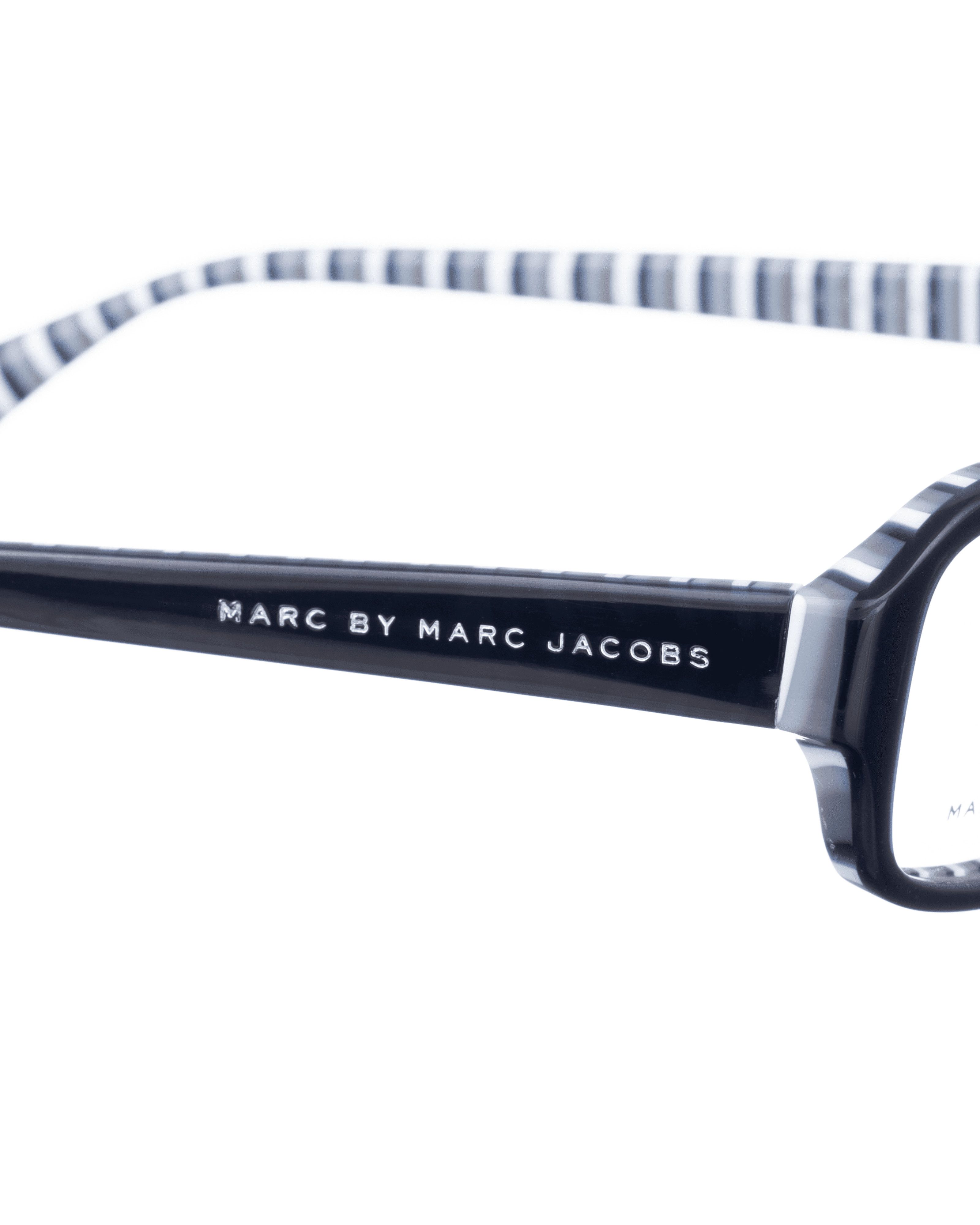 Marc by Marc Jacobs Marc by Marc Jacobs 00s Black Glasses with Stripes Size ONE SIZE - 3 Thumbnail